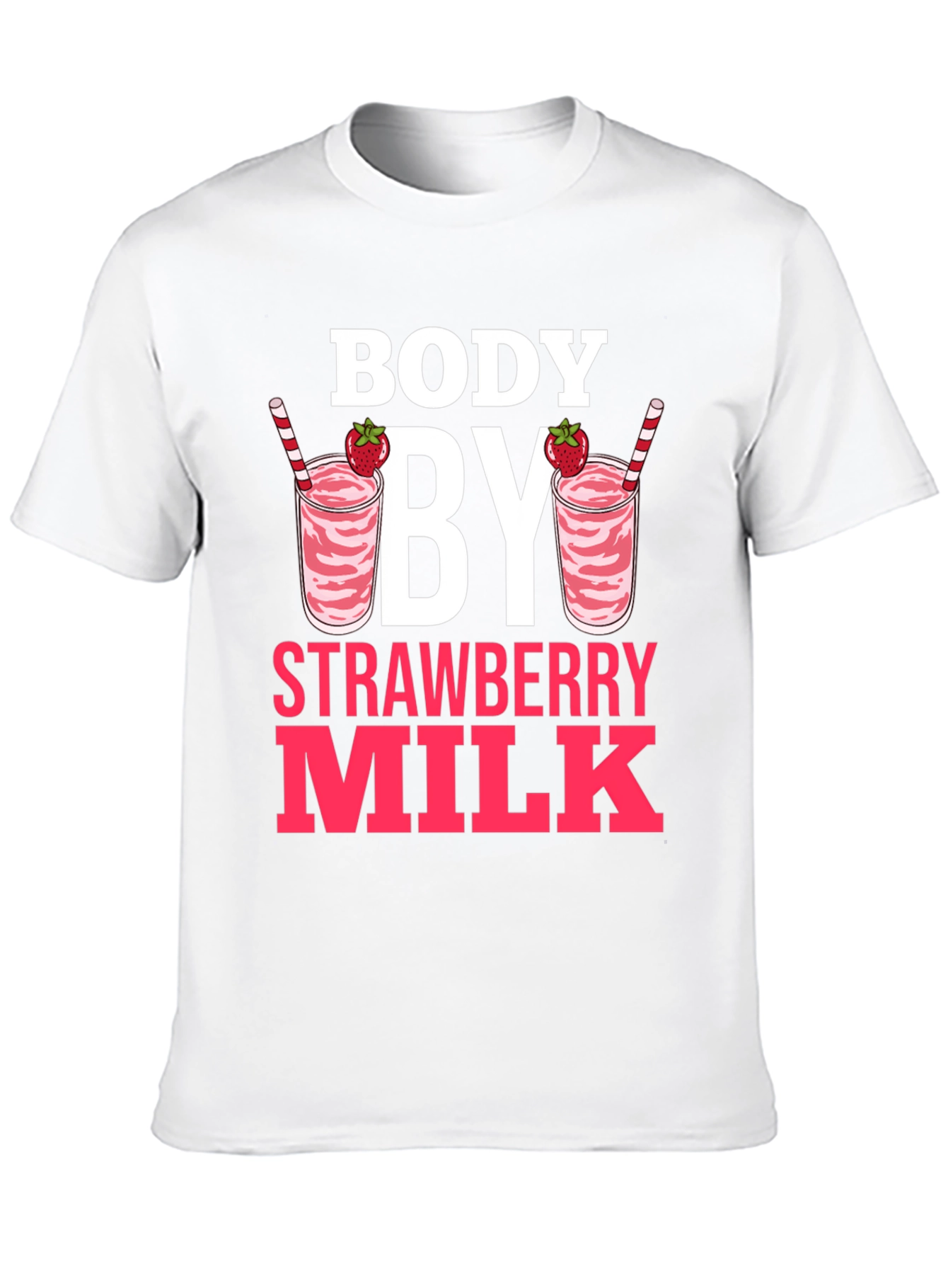Body By Strawberry Milk Graphic Tee
