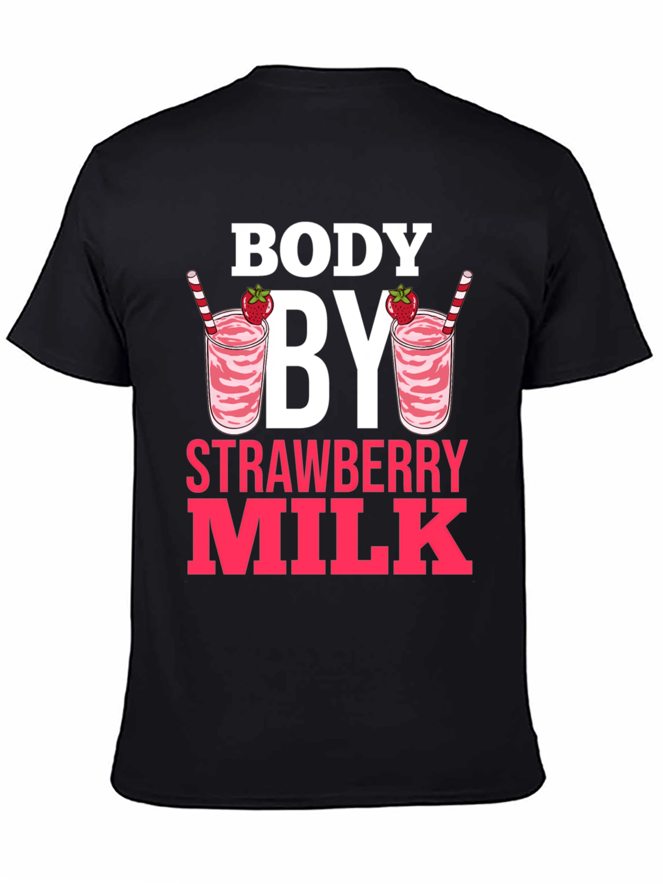 Body By Strawberry Milk Graphic Tee