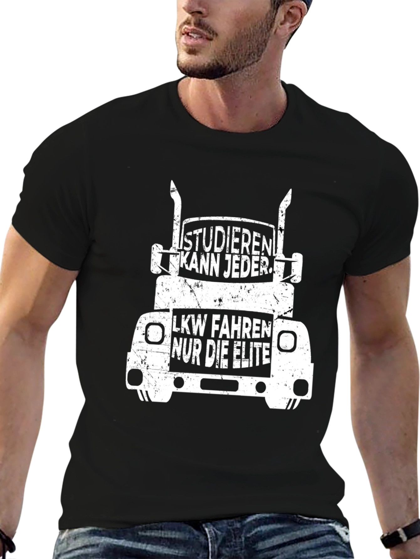 Studieren Kann Jeder LKW Trucker T-Shirt