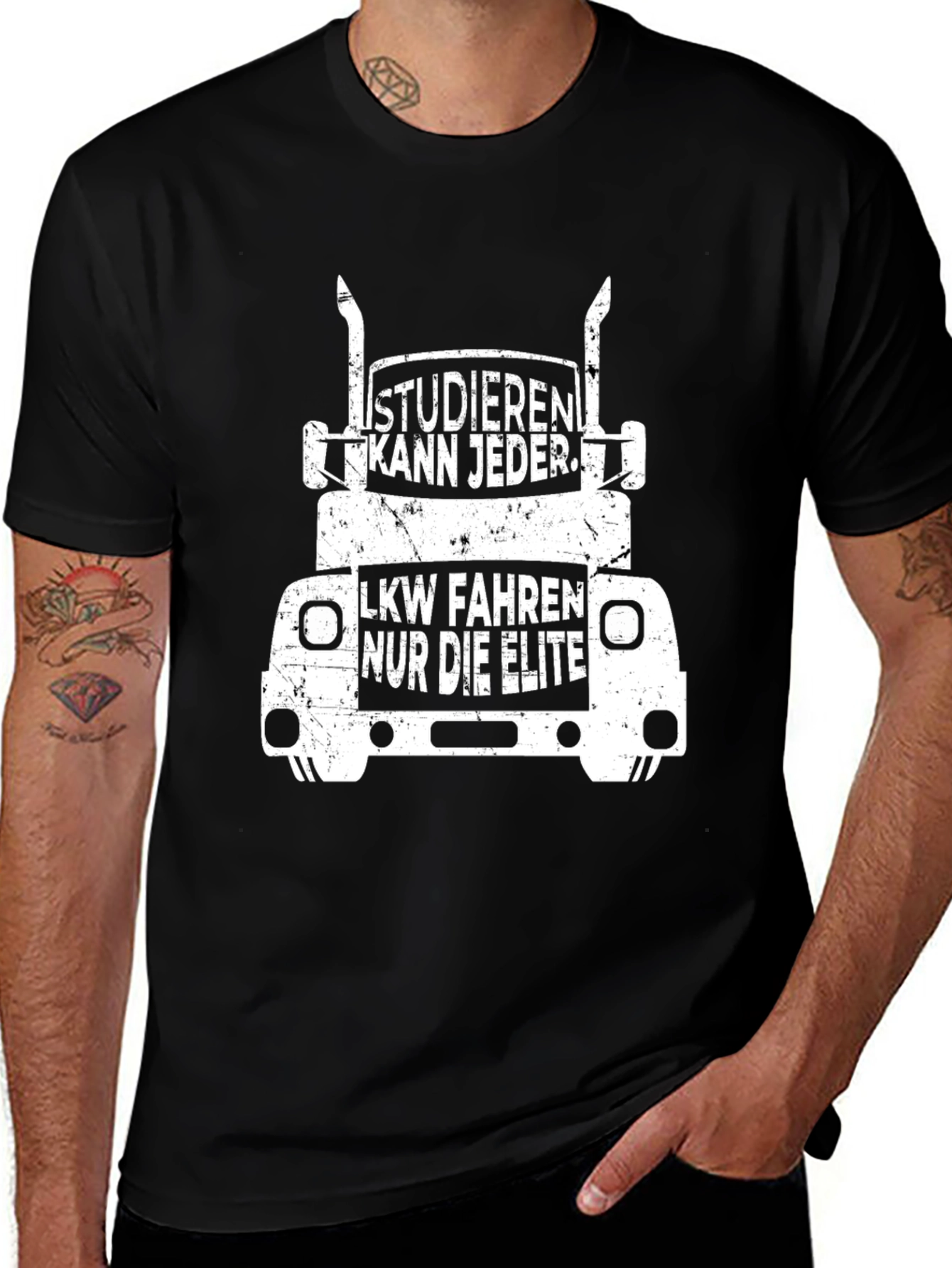 Studieren Kann Jeder LKW Trucker T-Shirt
