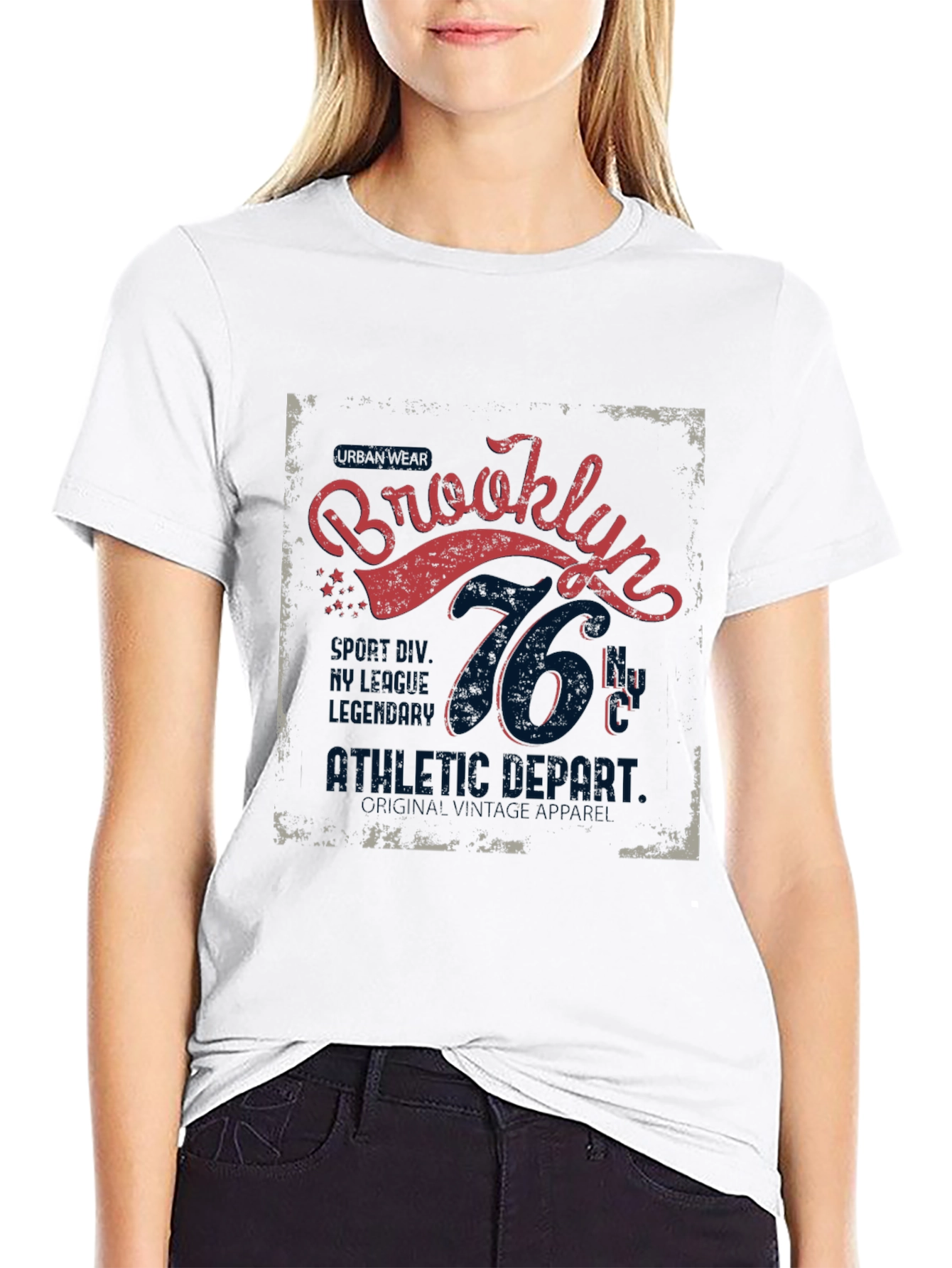Brooklyn 76 Athletic Dept. Graphic T-Shirt