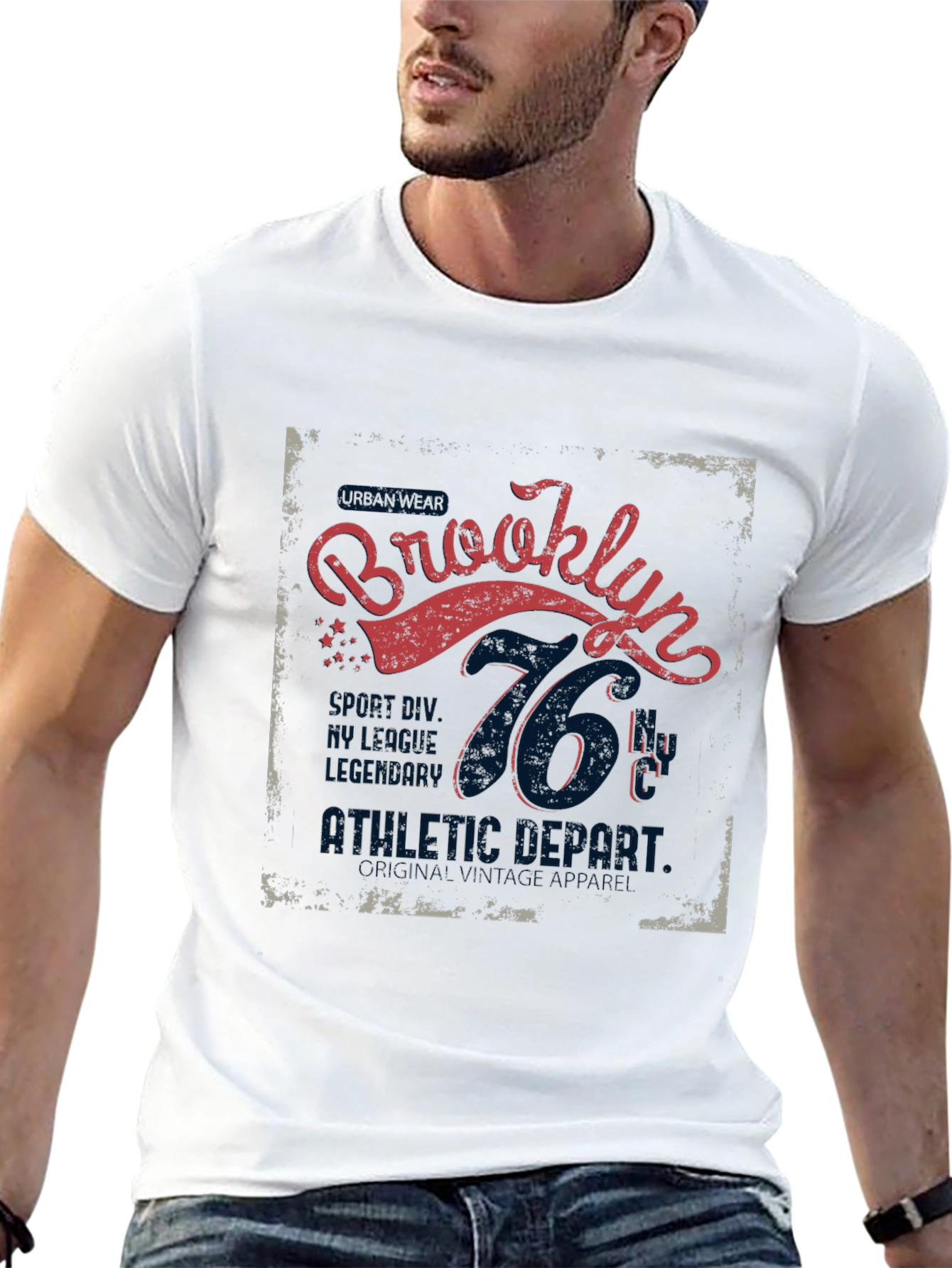 Brooklyn 76 Athletic Dept. Graphic T-Shirt