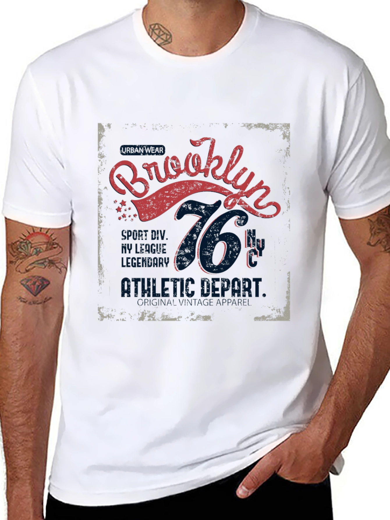 Brooklyn 76 Athletic Dept. Graphic T-Shirt