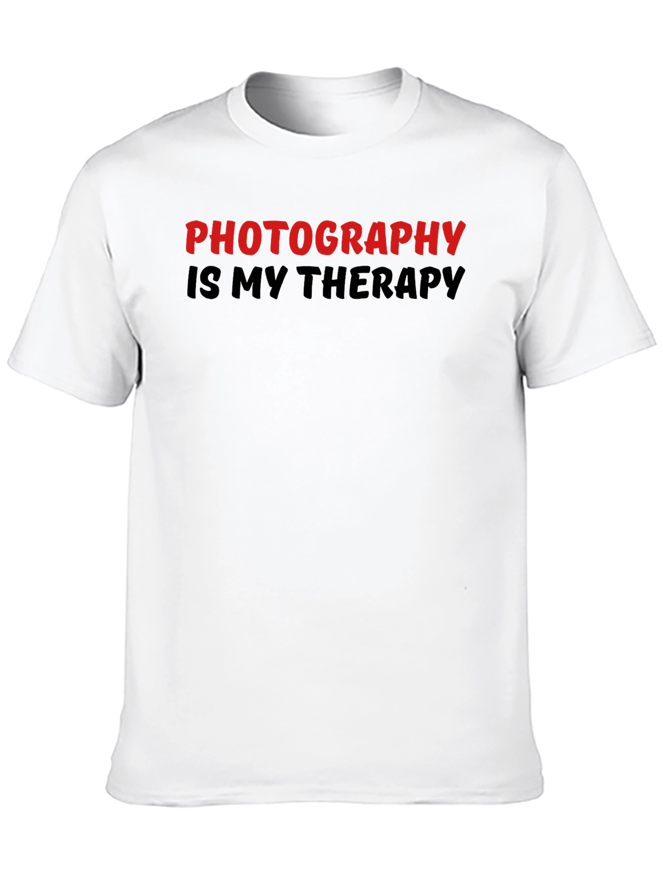 Photography Is My Therapy Graphic T-Shirt