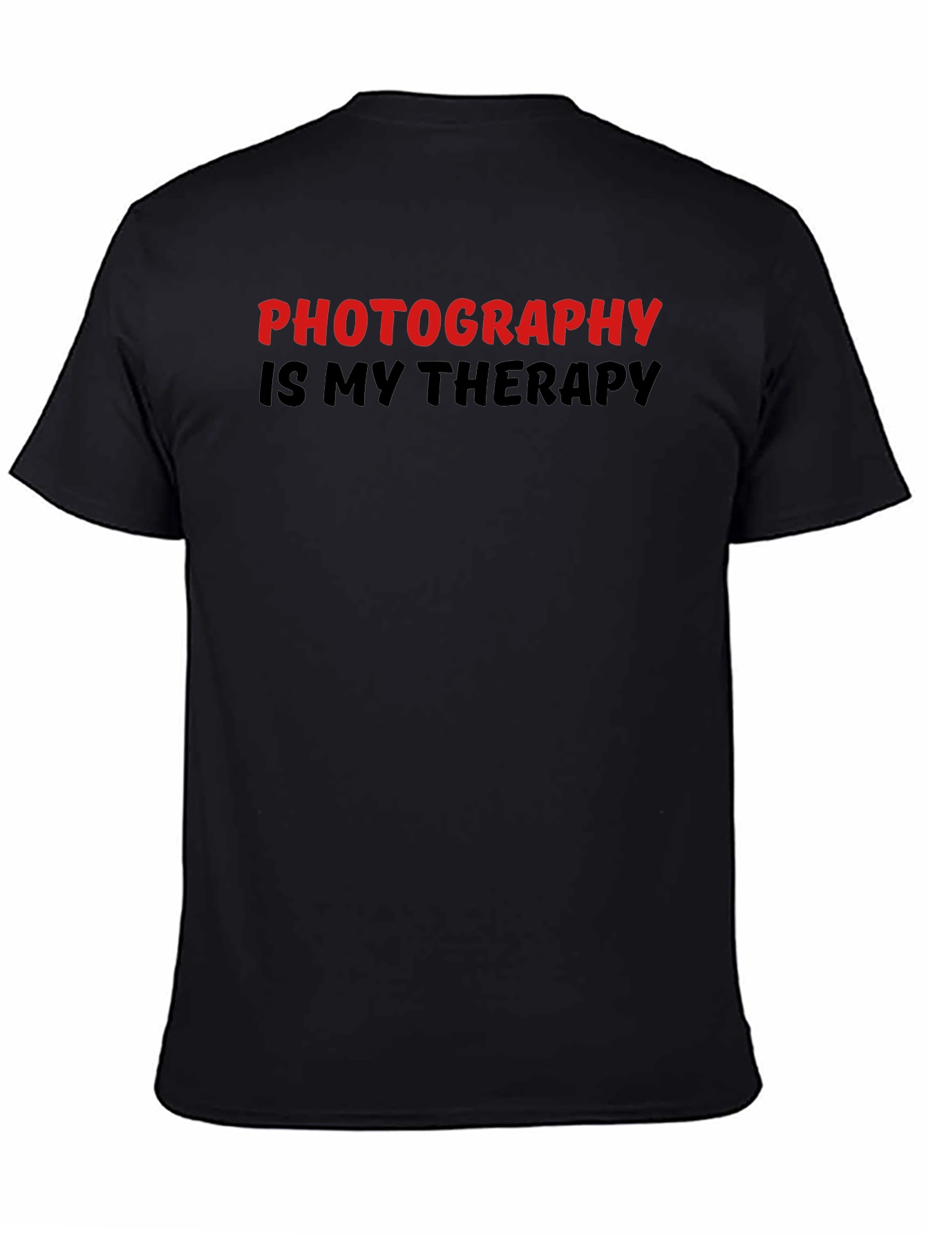 Photography Is My Therapy Graphic T-Shirt
