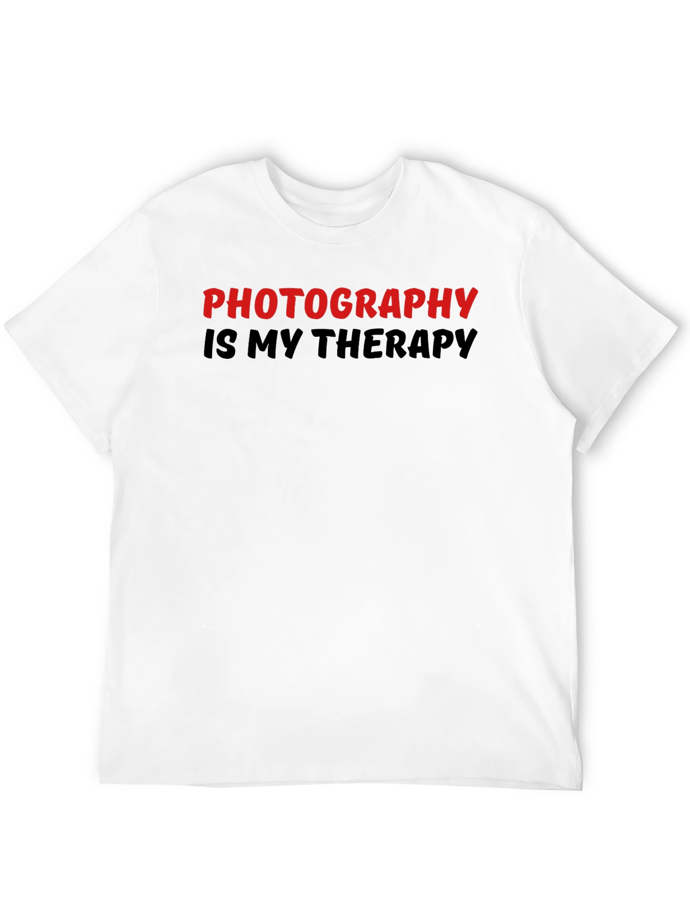 Photography Is My Therapy Graphic T-Shirt