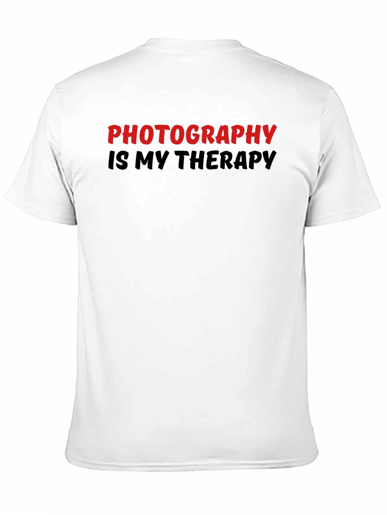 Photography Is My Therapy Graphic T-Shirt