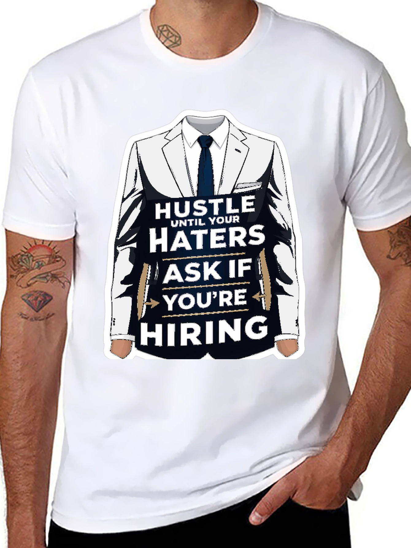 Hustle Until Your Haters Ask T-Shirt