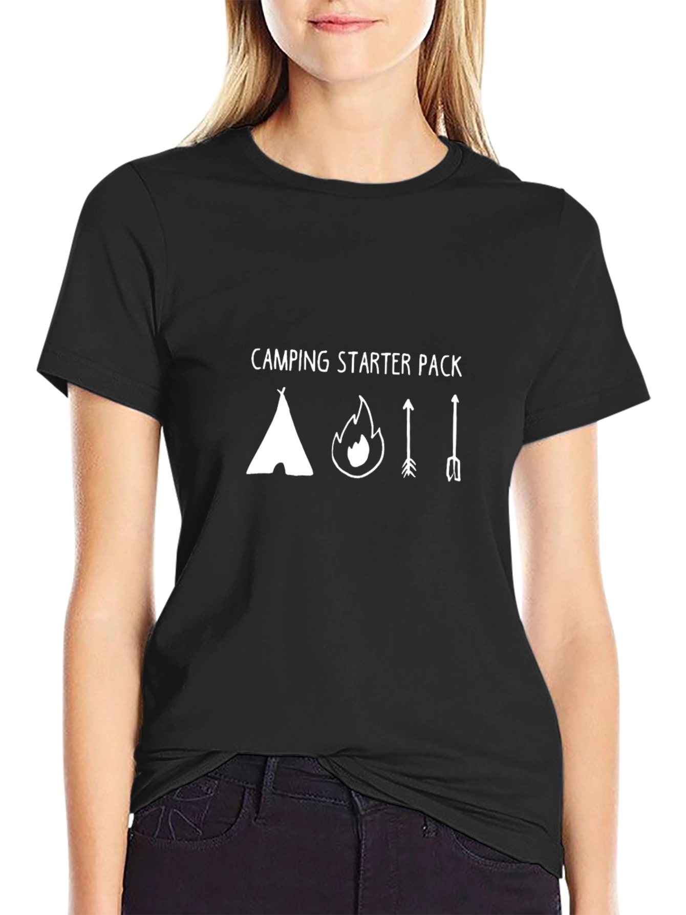 Camping Starter Pack Graphic Tee