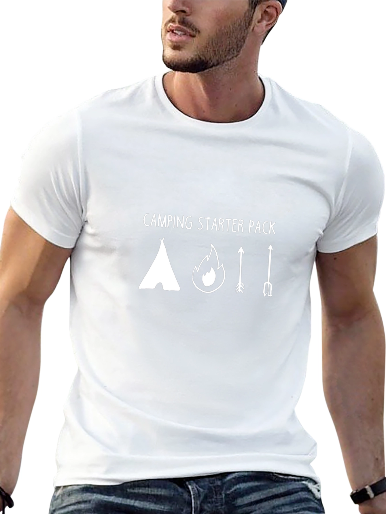 Camping Starter Pack Graphic Tee