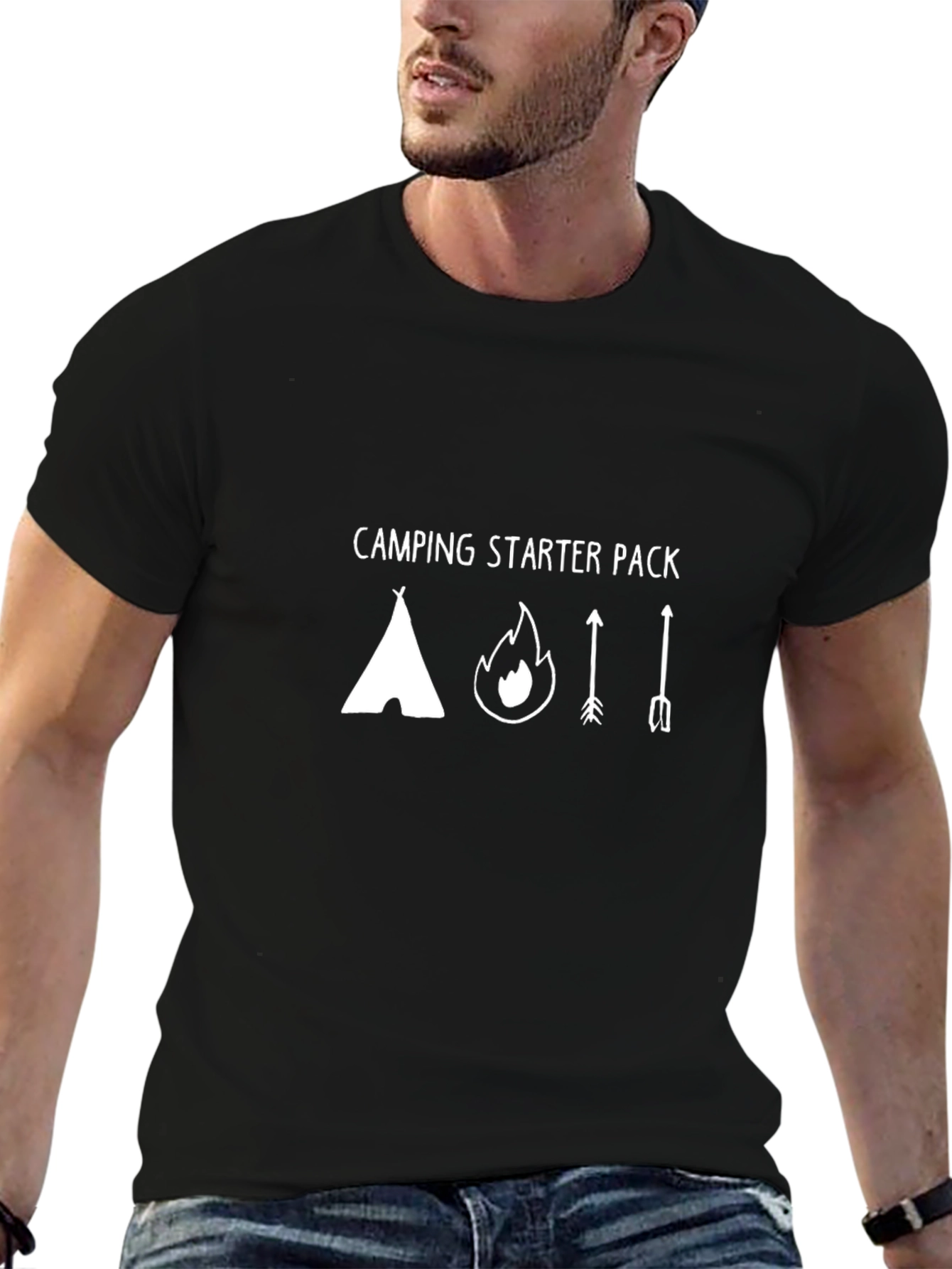 Camping Starter Pack Graphic Tee