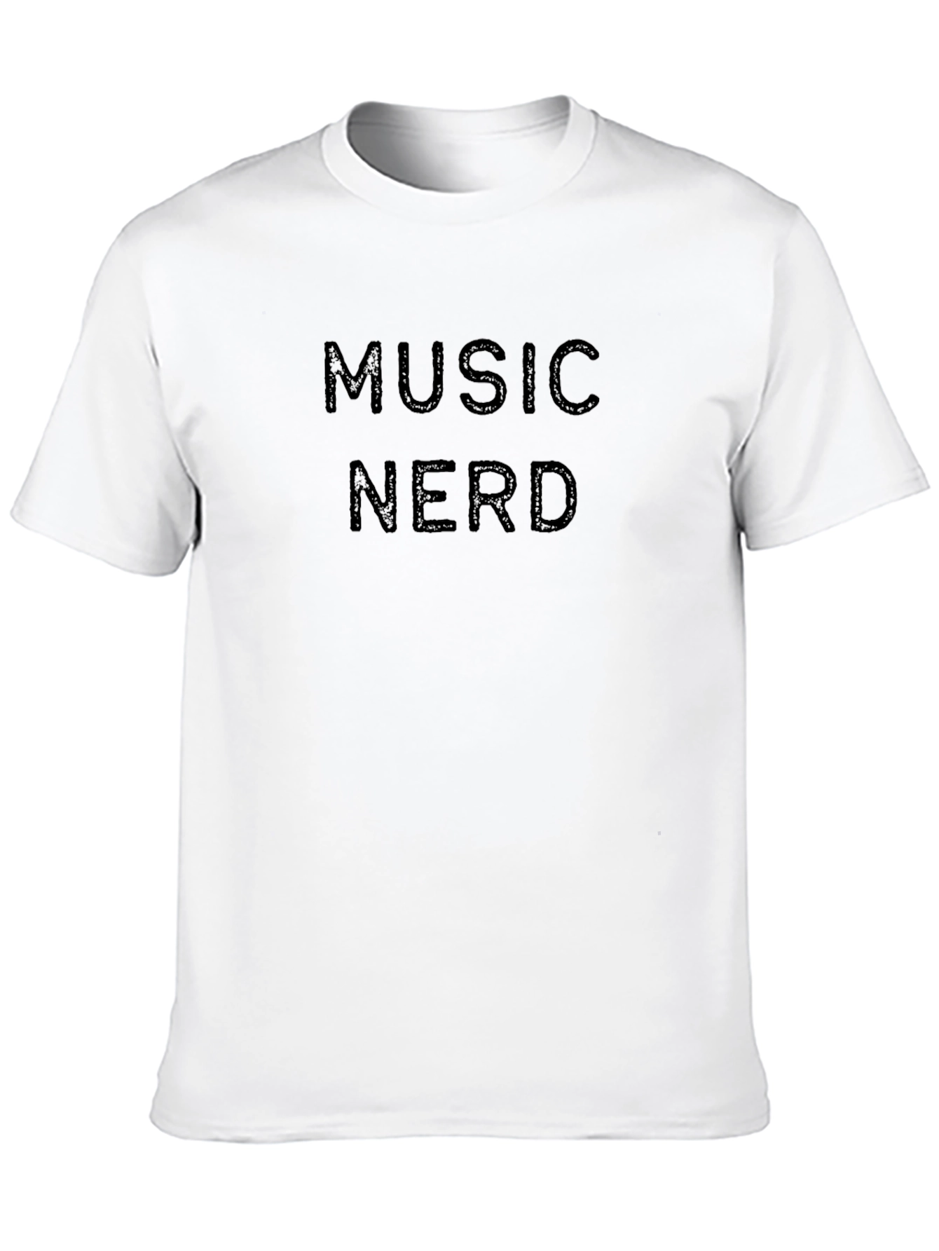 Music Nerd Black T-Shirt - Stylish Geek Chic
