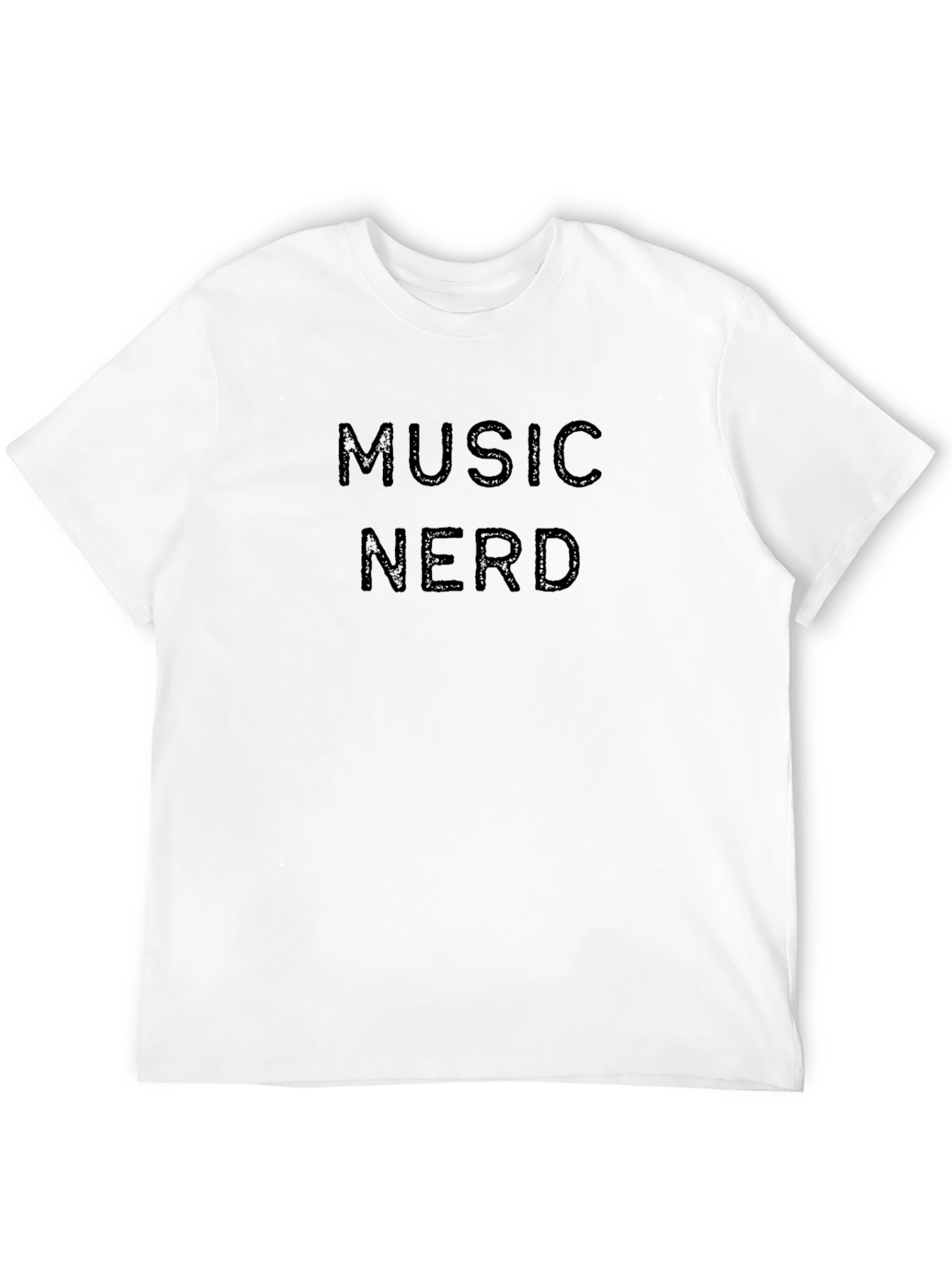 Music Nerd Black T-Shirt - Stylish Geek Chic