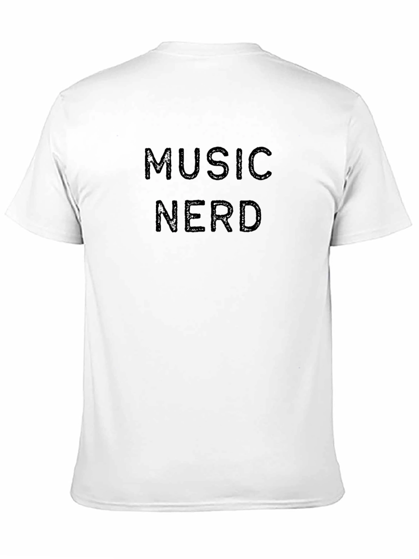 Music Nerd Black T-Shirt - Stylish Geek Chic