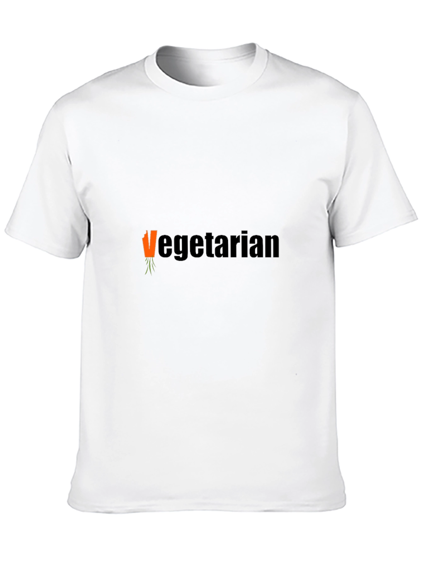 Vegetarian Carrot Graphic T-Shirt