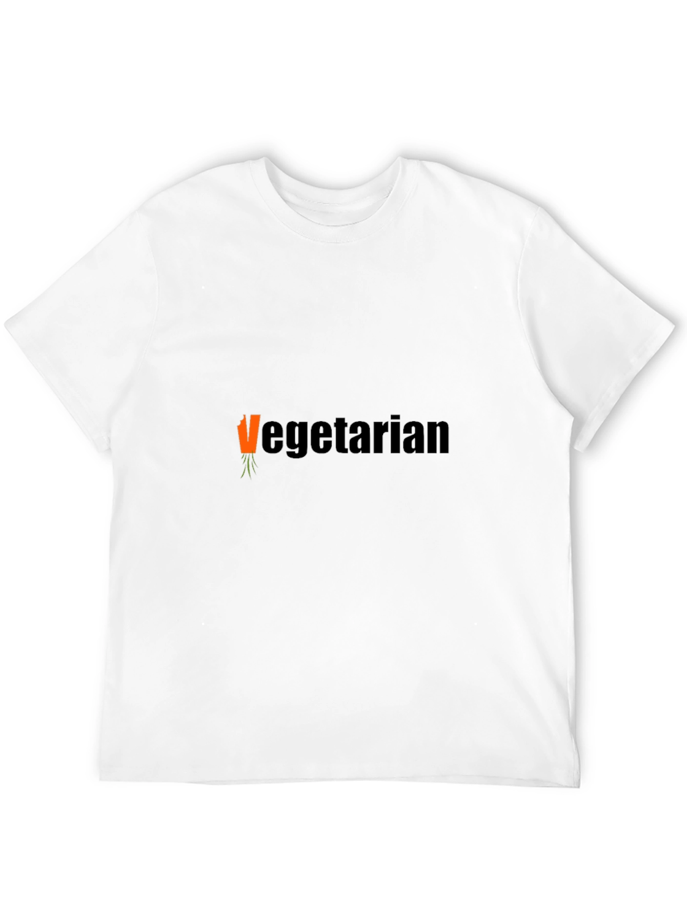 Vegetarian Carrot Graphic T-Shirt