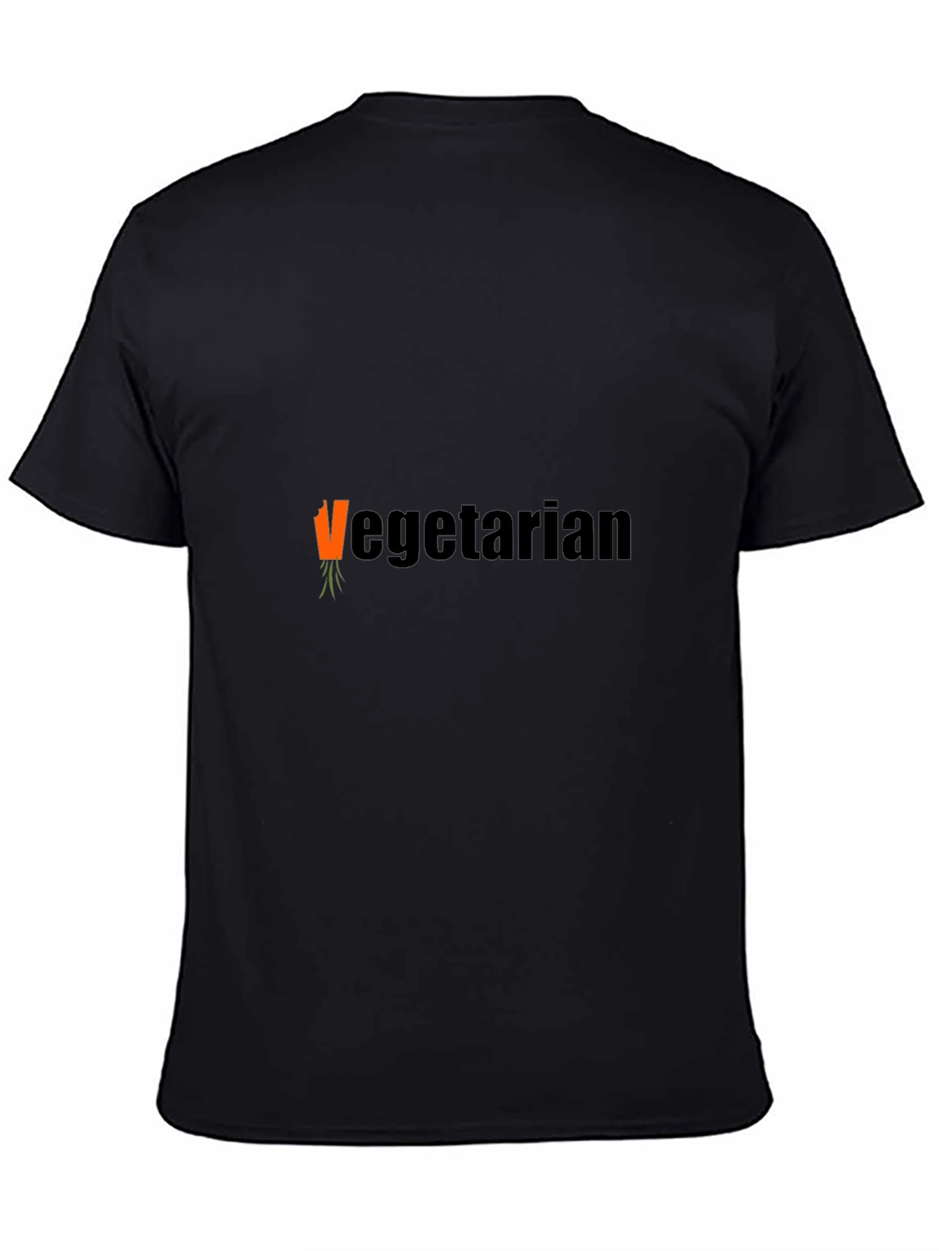 Vegetarian Carrot Graphic T-Shirt