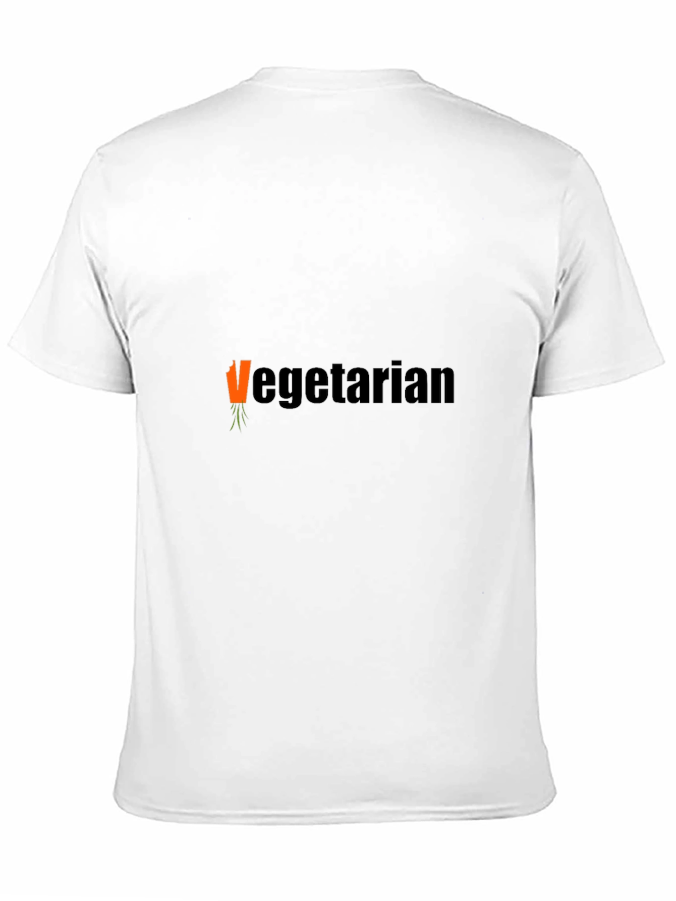 Vegetarian Carrot Graphic T-Shirt