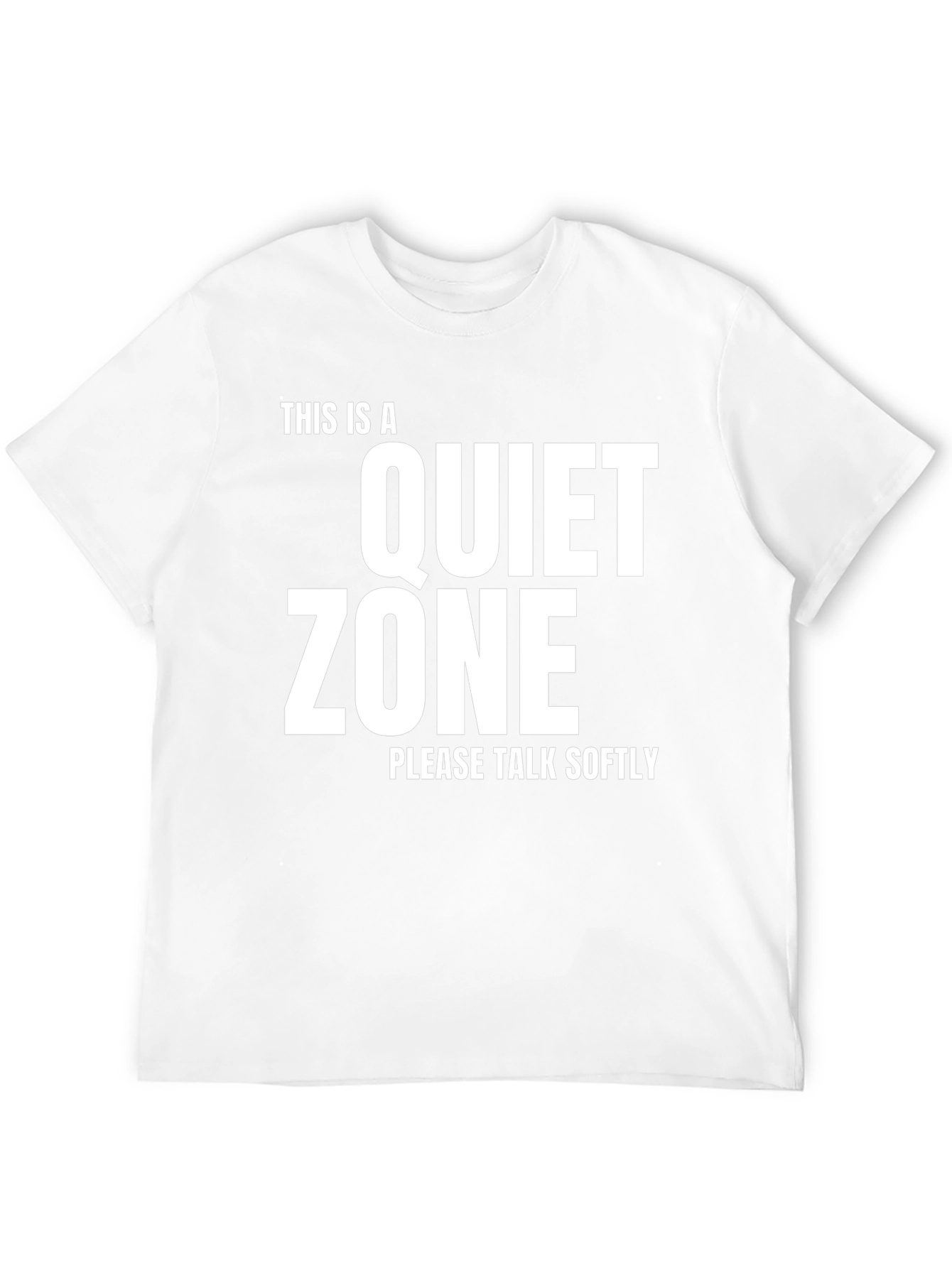Quiet Zone T-Shirt - Speak Softly Tee