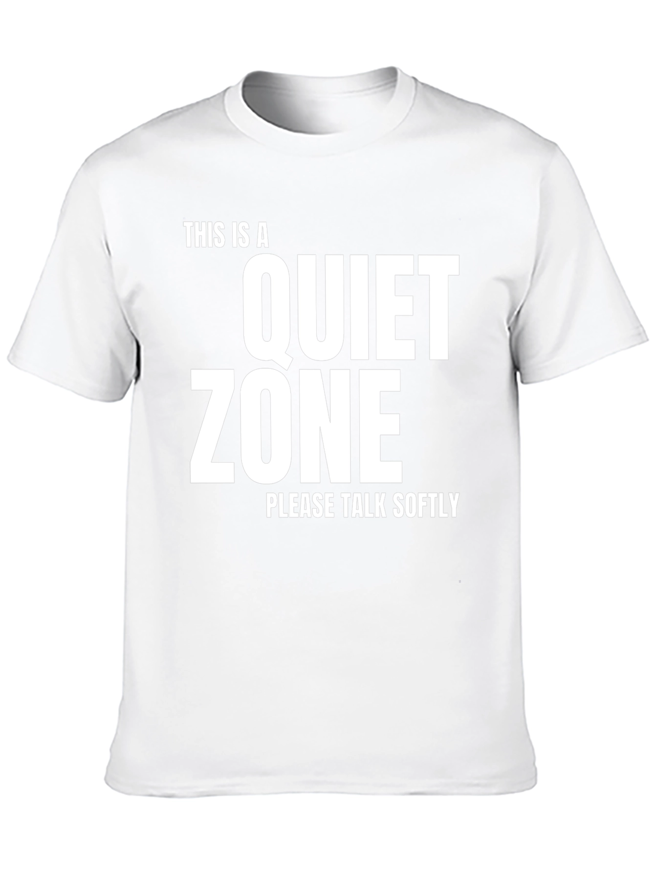 Quiet Zone T-Shirt - Speak Softly Tee