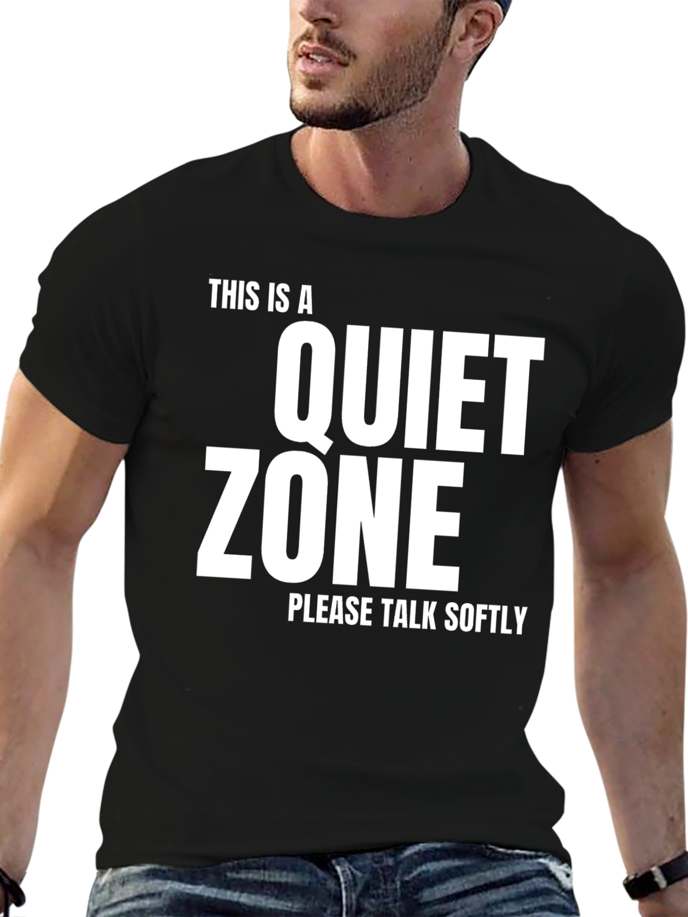 Quiet Zone T-Shirt - Speak Softly Tee