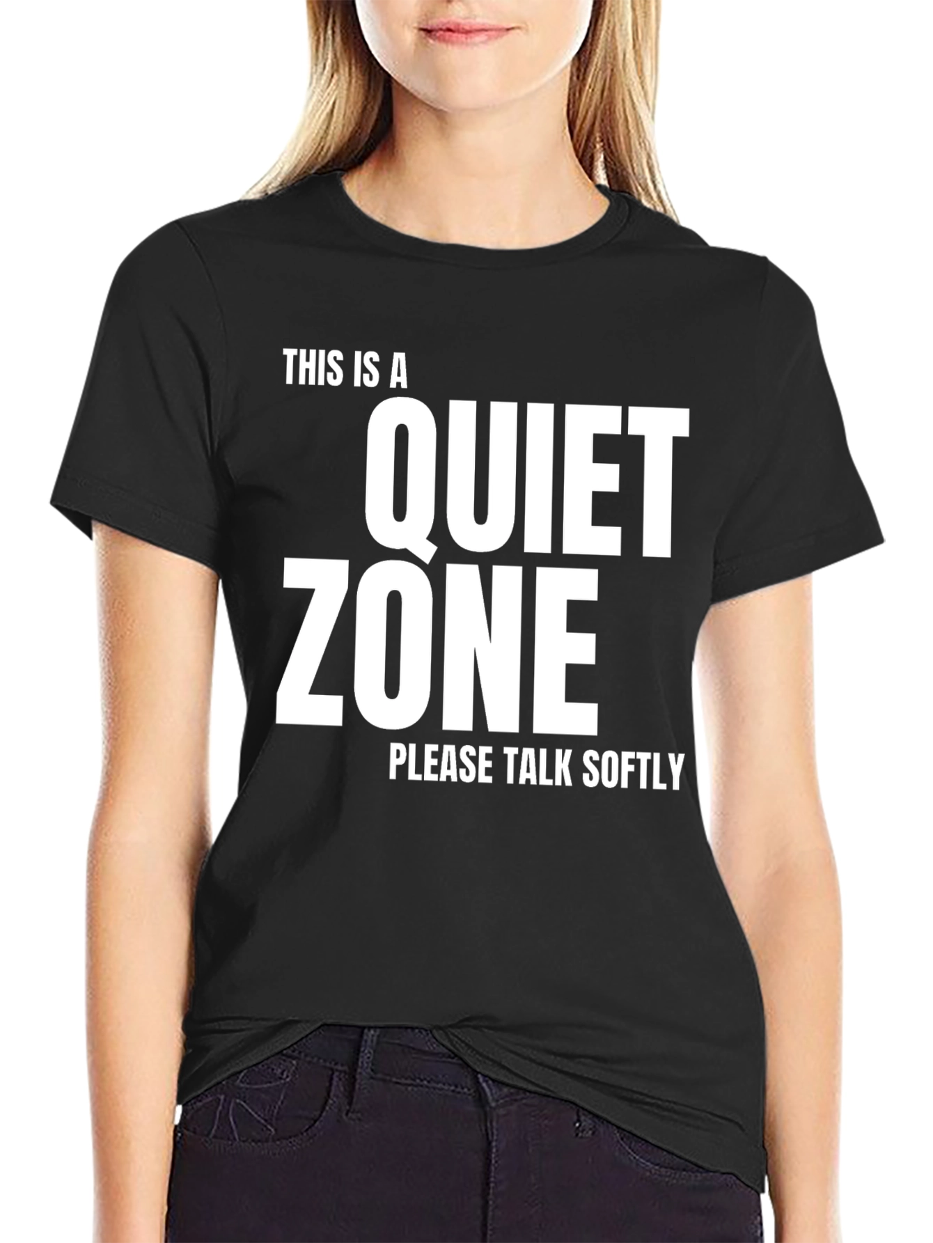 Quiet Zone T-Shirt - Speak Softly Tee