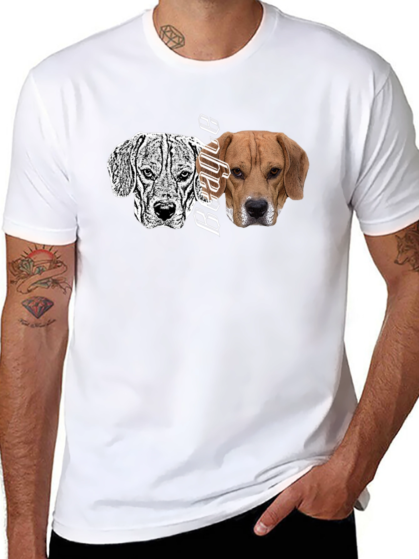Beagle Dog Lovers T-Shirt - Unique Animal Graphic Tee