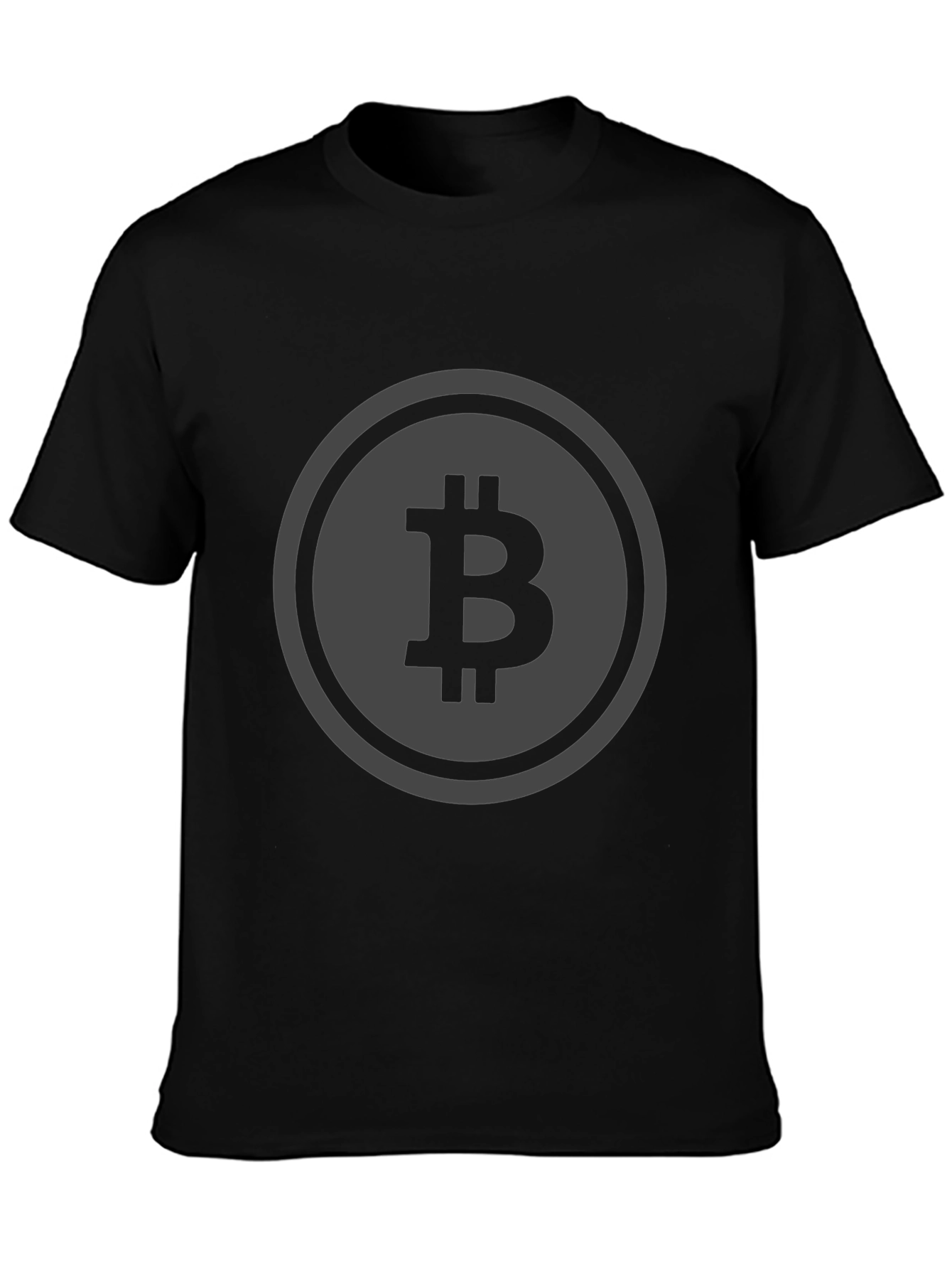 Bitcoin Logo Black T-Shirt Crypto Tee