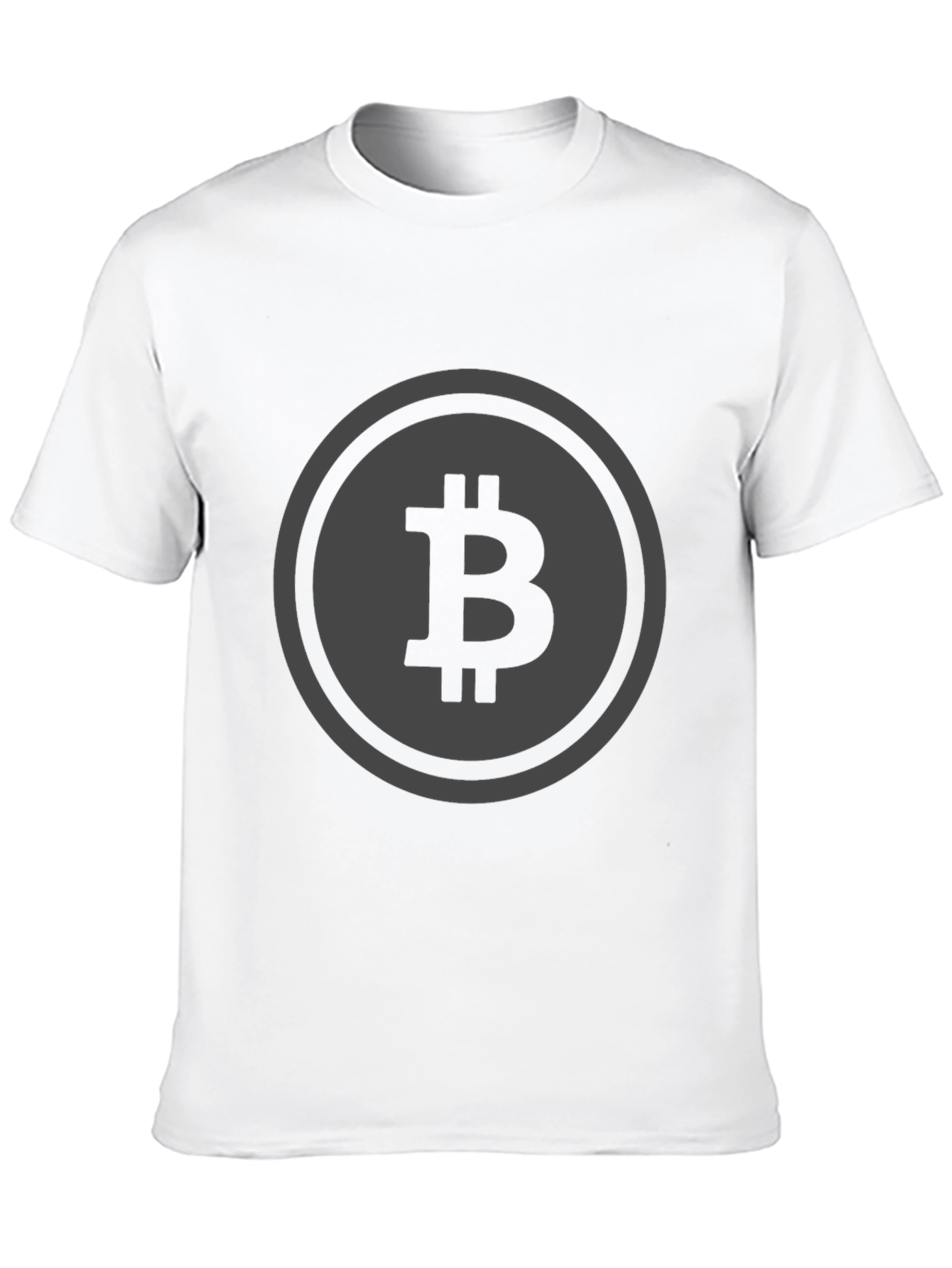 Bitcoin Logo Black T-Shirt Crypto Tee