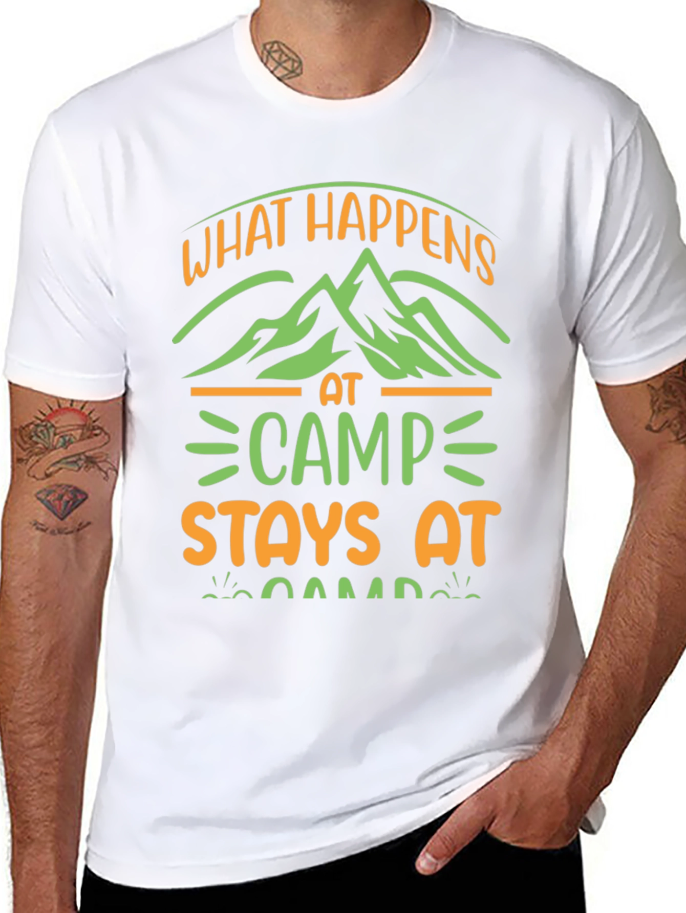 What Happens At Camp Stays At Camp T-Shirt