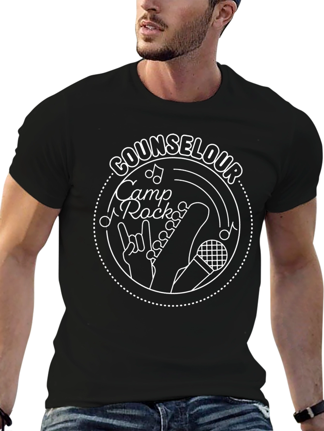 Camp Rock Counselor Graphic T-Shirt