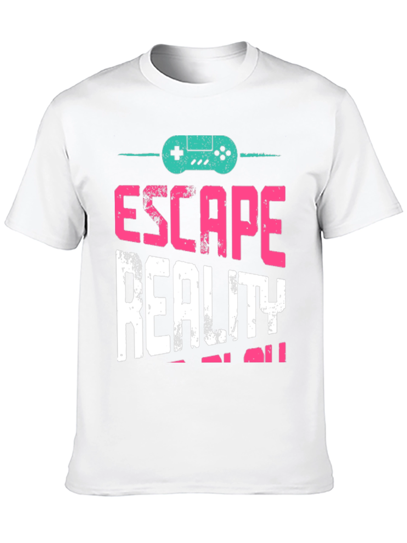 Escape Reality T-Shirt - Gamer Design