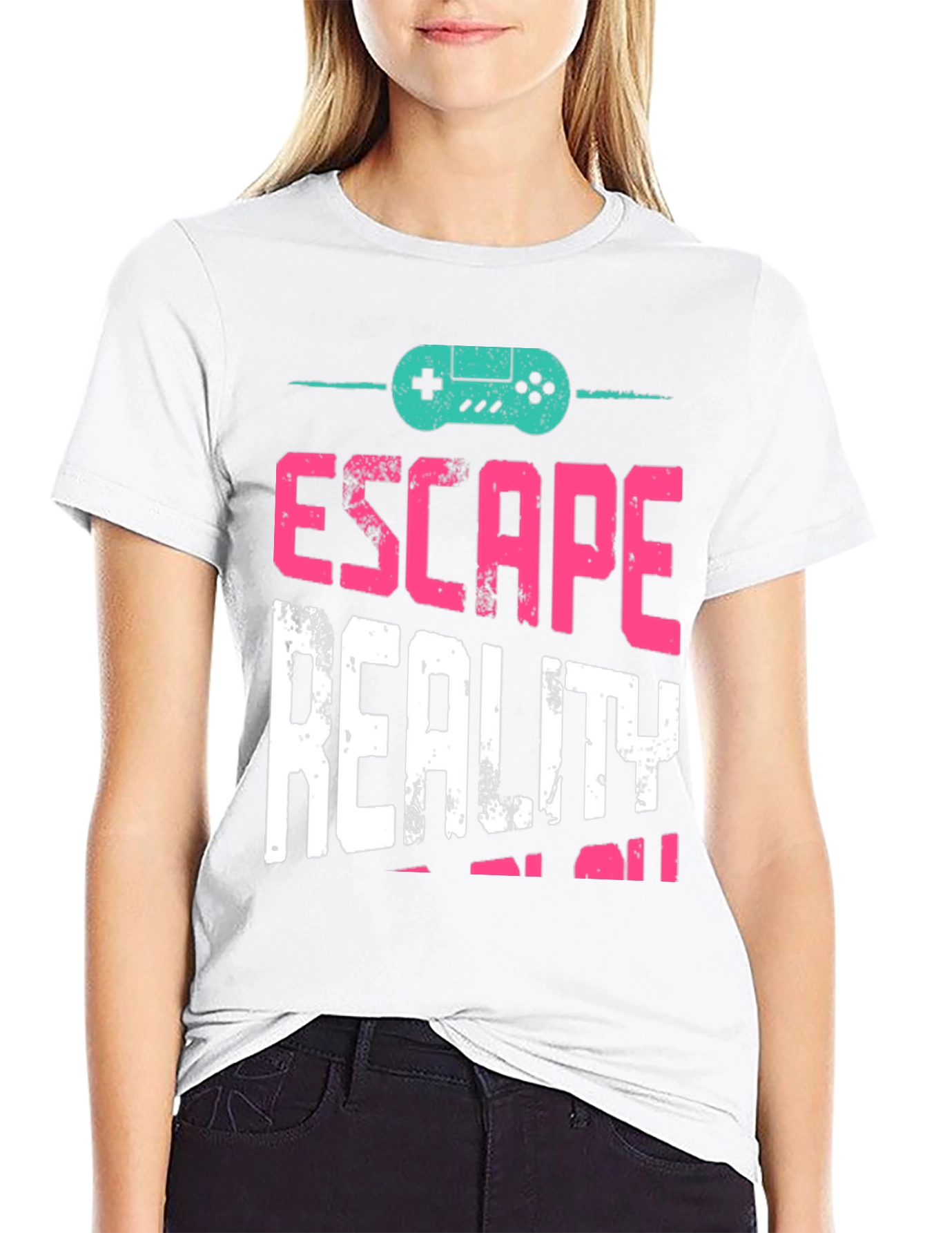 Escape Reality T-Shirt - Gamer Design