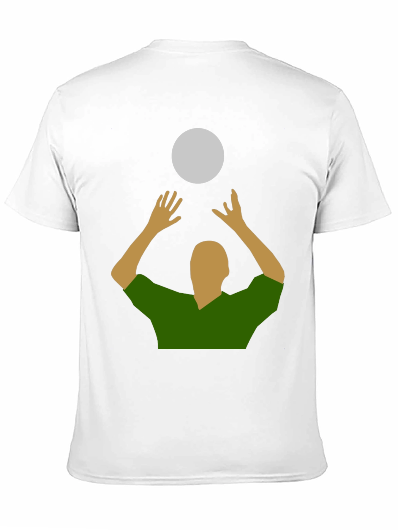 Volleyball Player Graphic T-Shirt