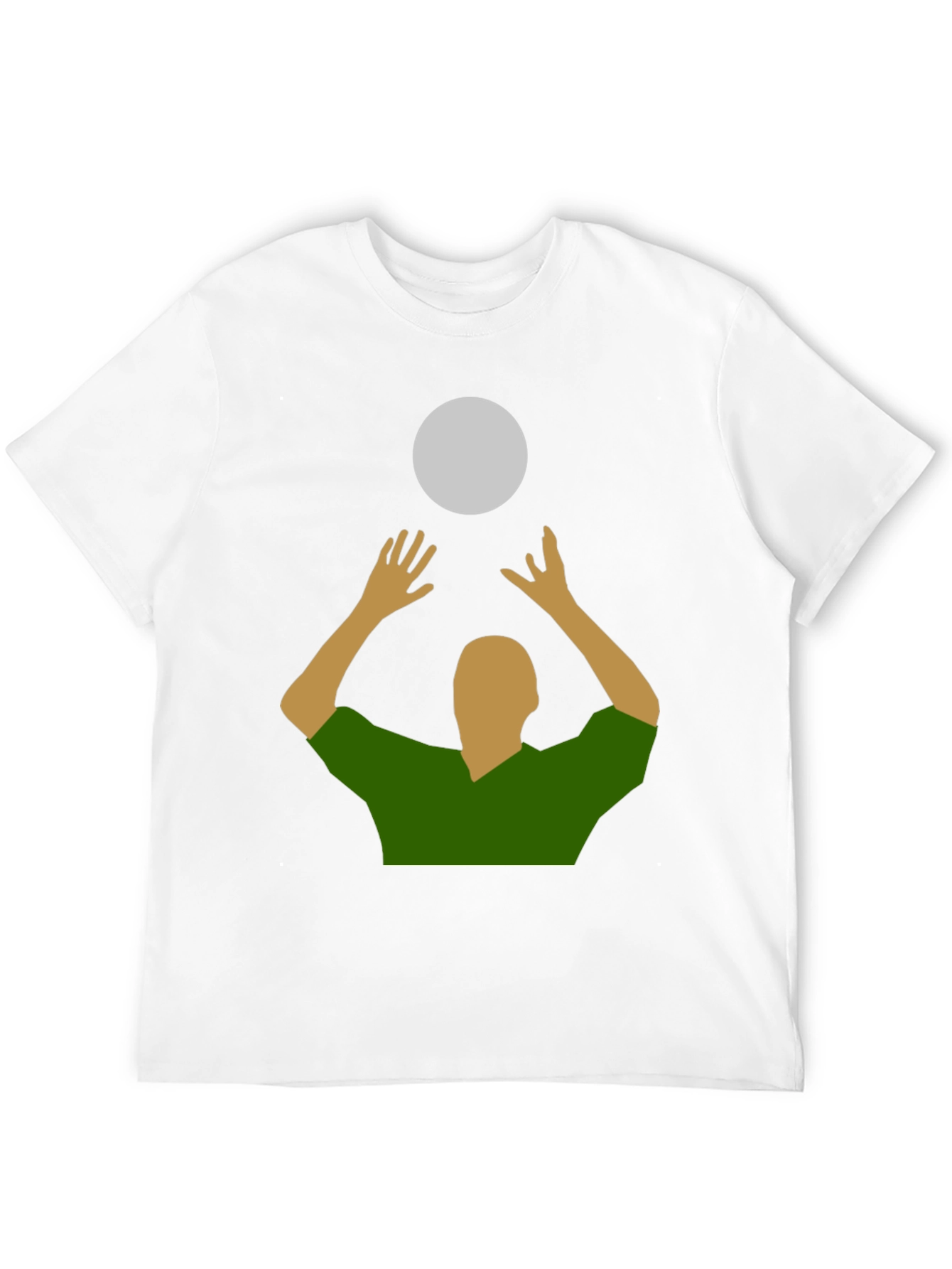Volleyball Player Graphic T-Shirt