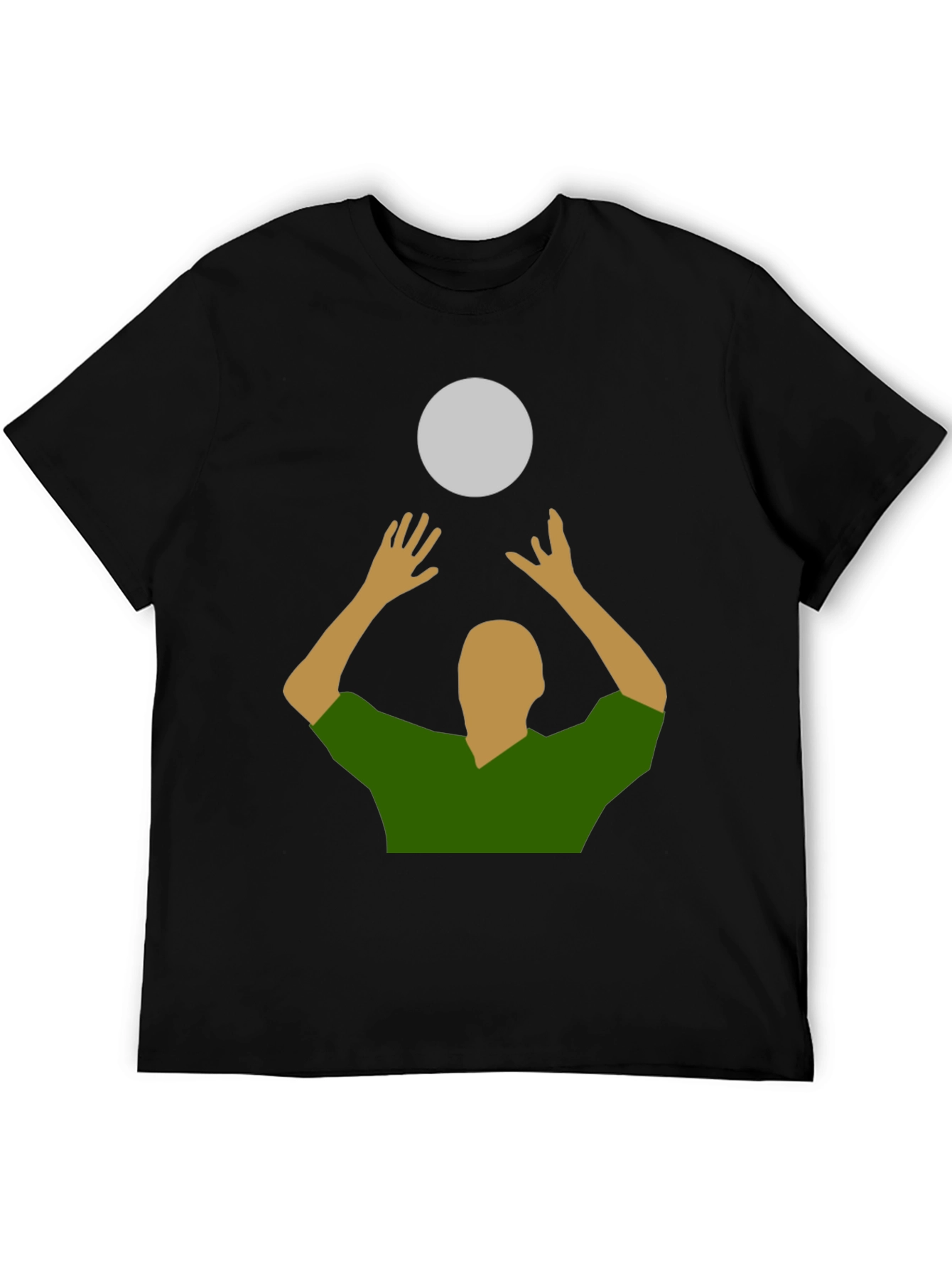 Volleyball Player Graphic T-Shirt