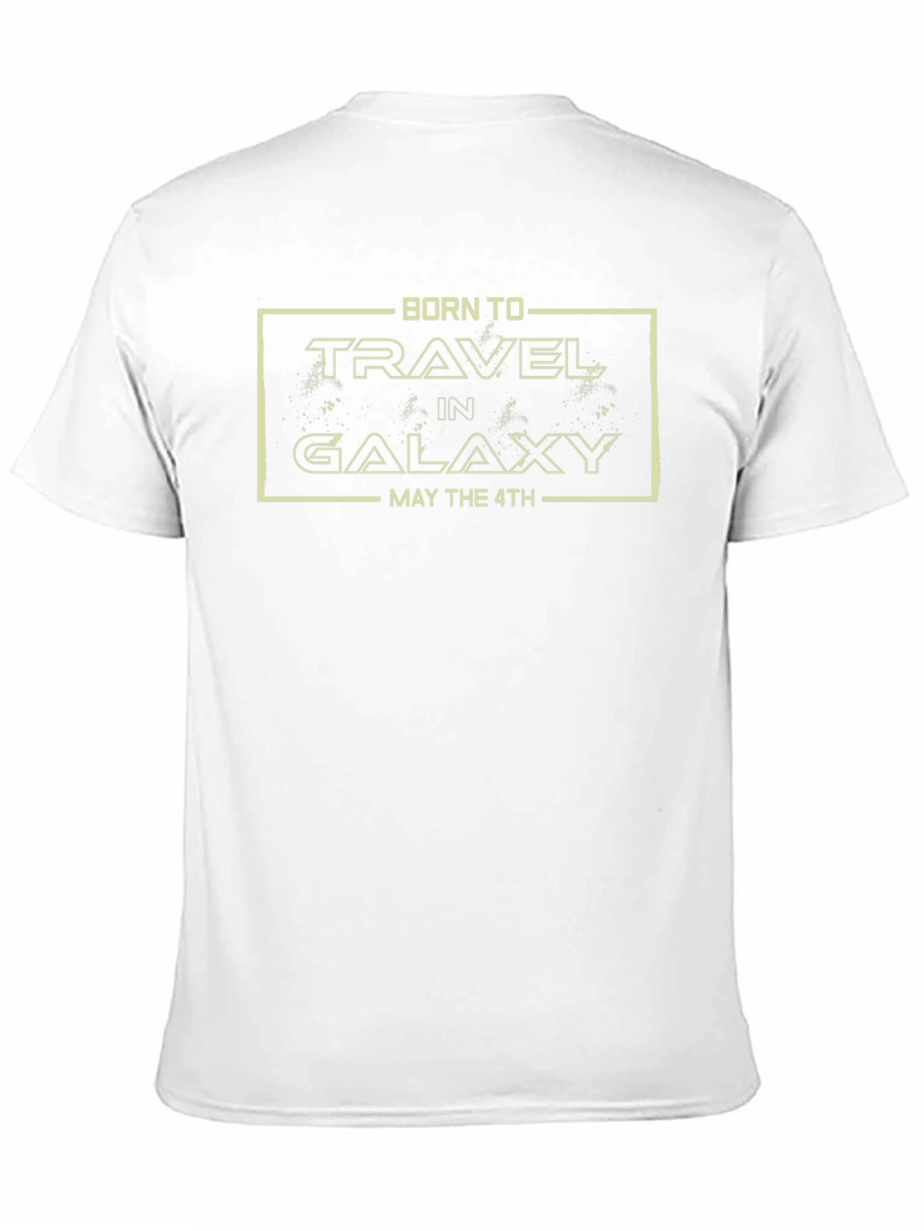 Born to Travel in Galaxy T-Shirt