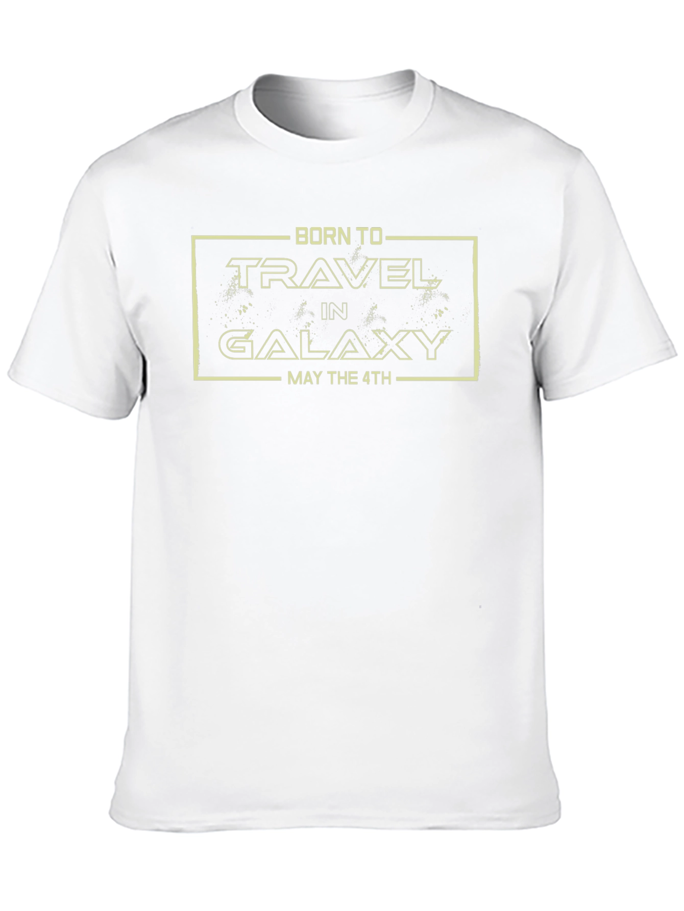 Born to Travel in Galaxy T-Shirt
