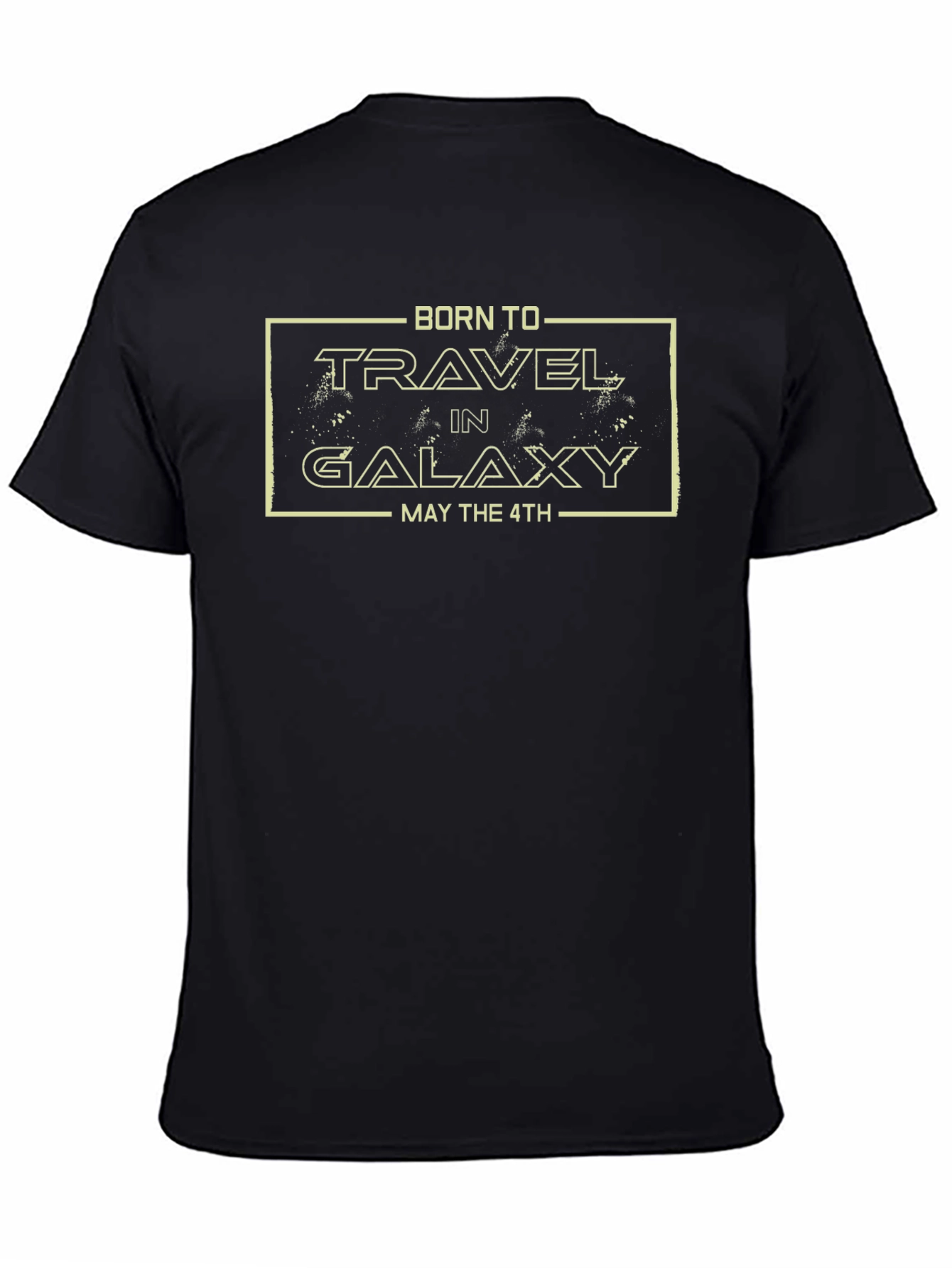 Born to Travel in Galaxy T-Shirt