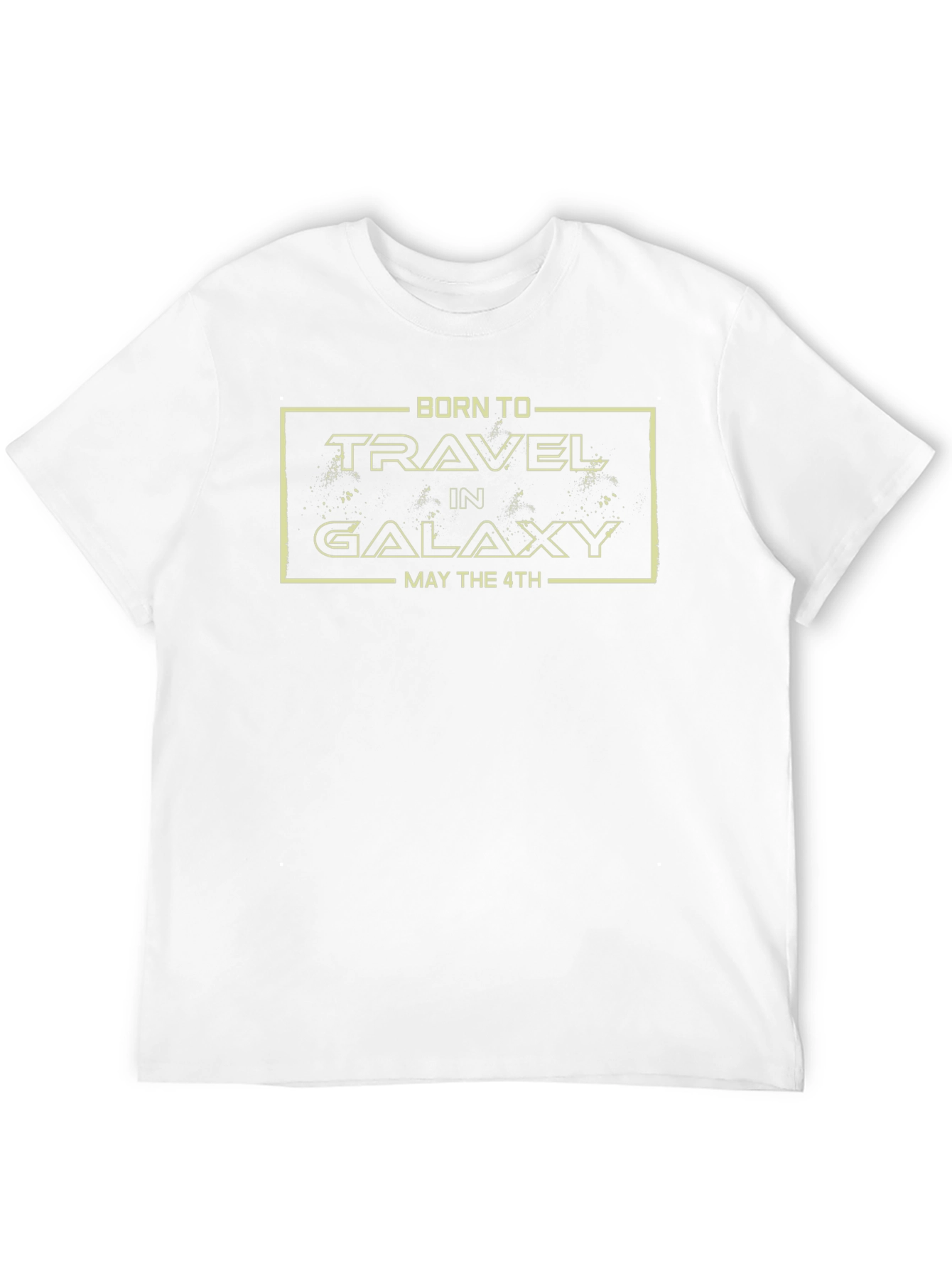 Born to Travel in Galaxy T-Shirt