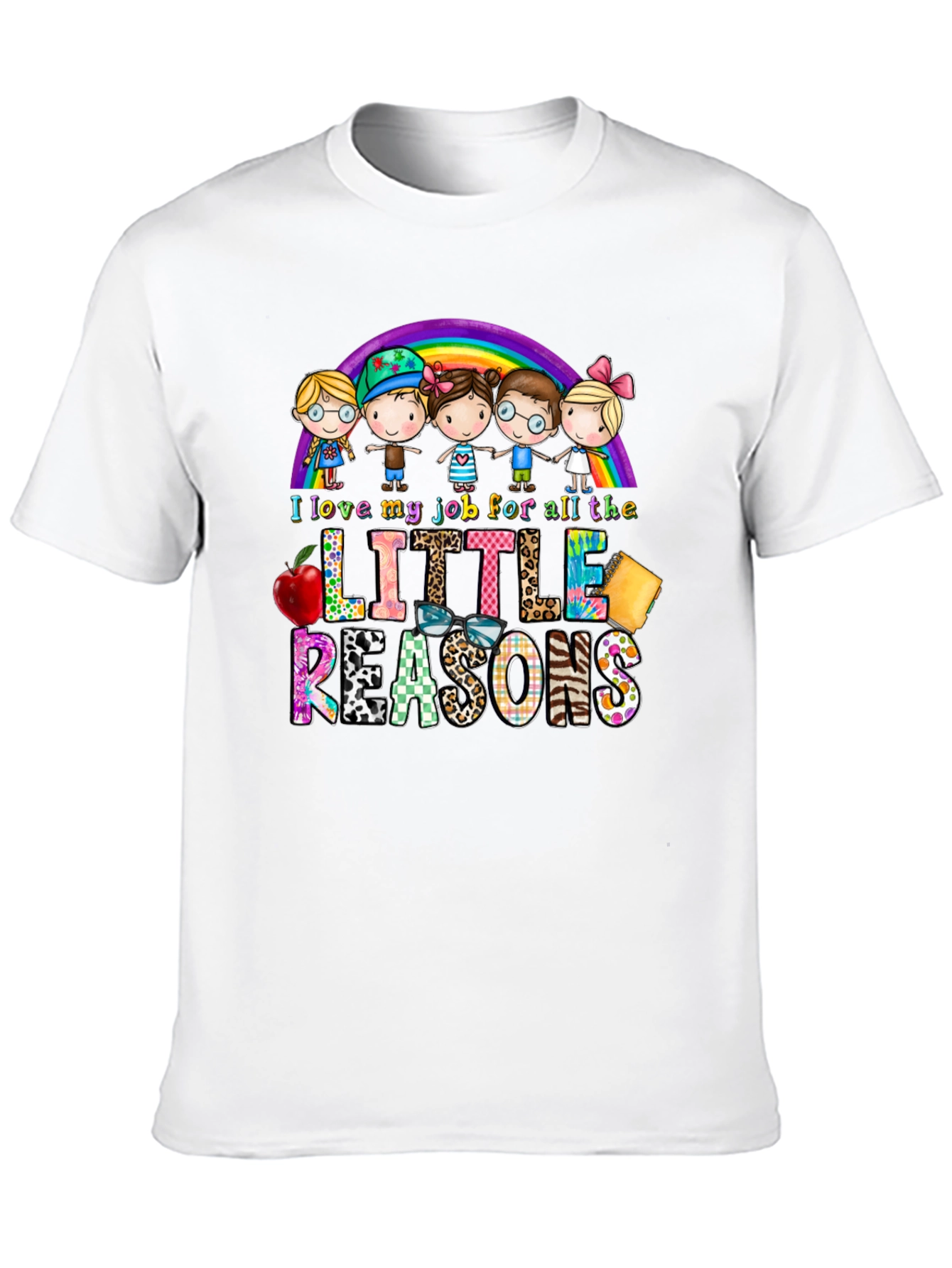 I Love My Job Teacher Graphic Tee