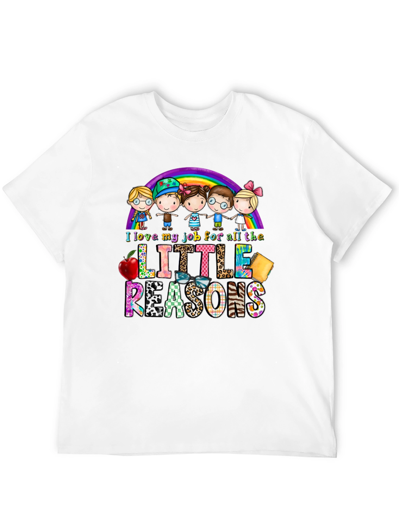 I Love My Job Teacher Graphic Tee