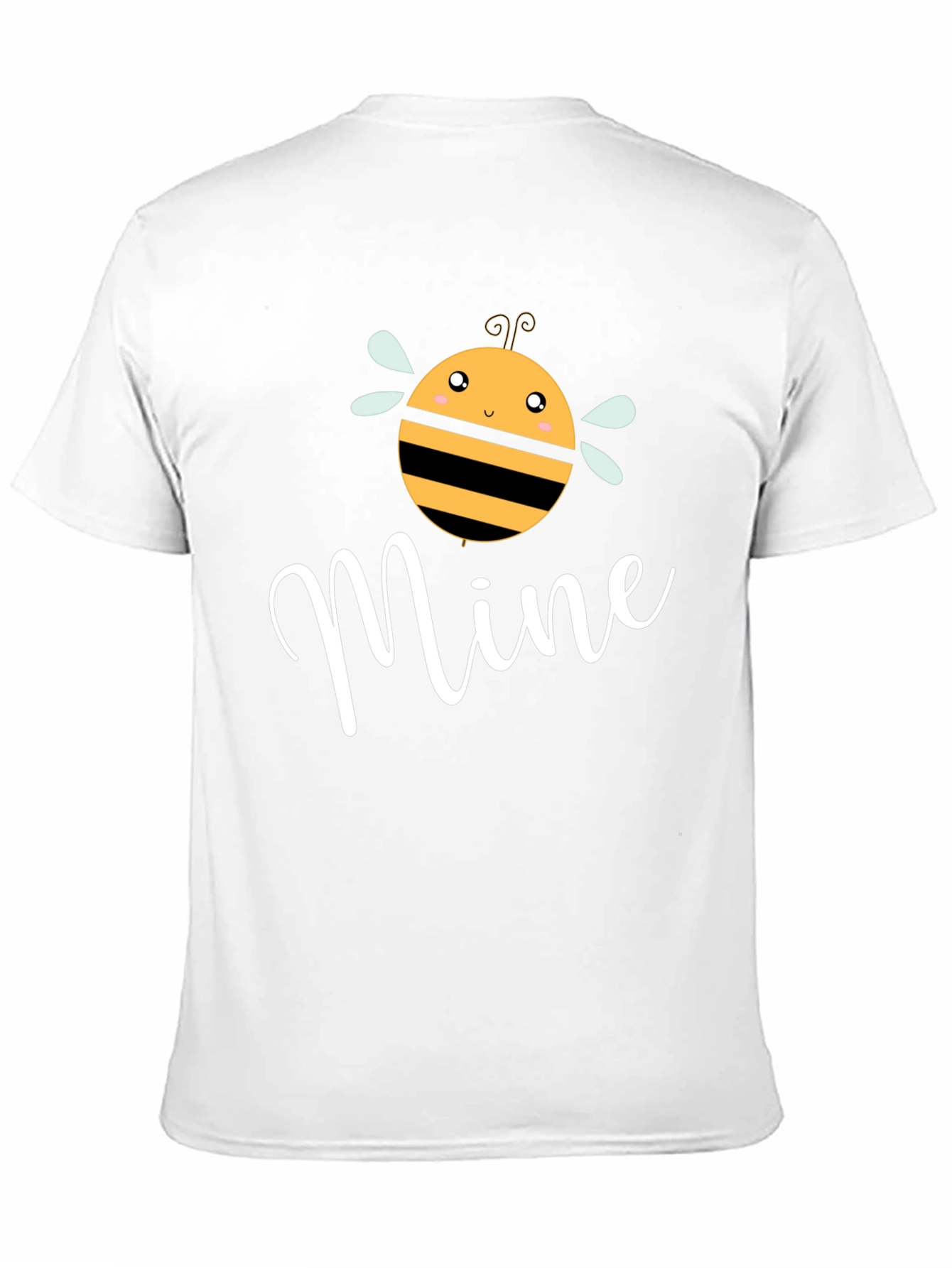 Bee Mine Graphic T-Shirt - Cute Valentines Day Tee