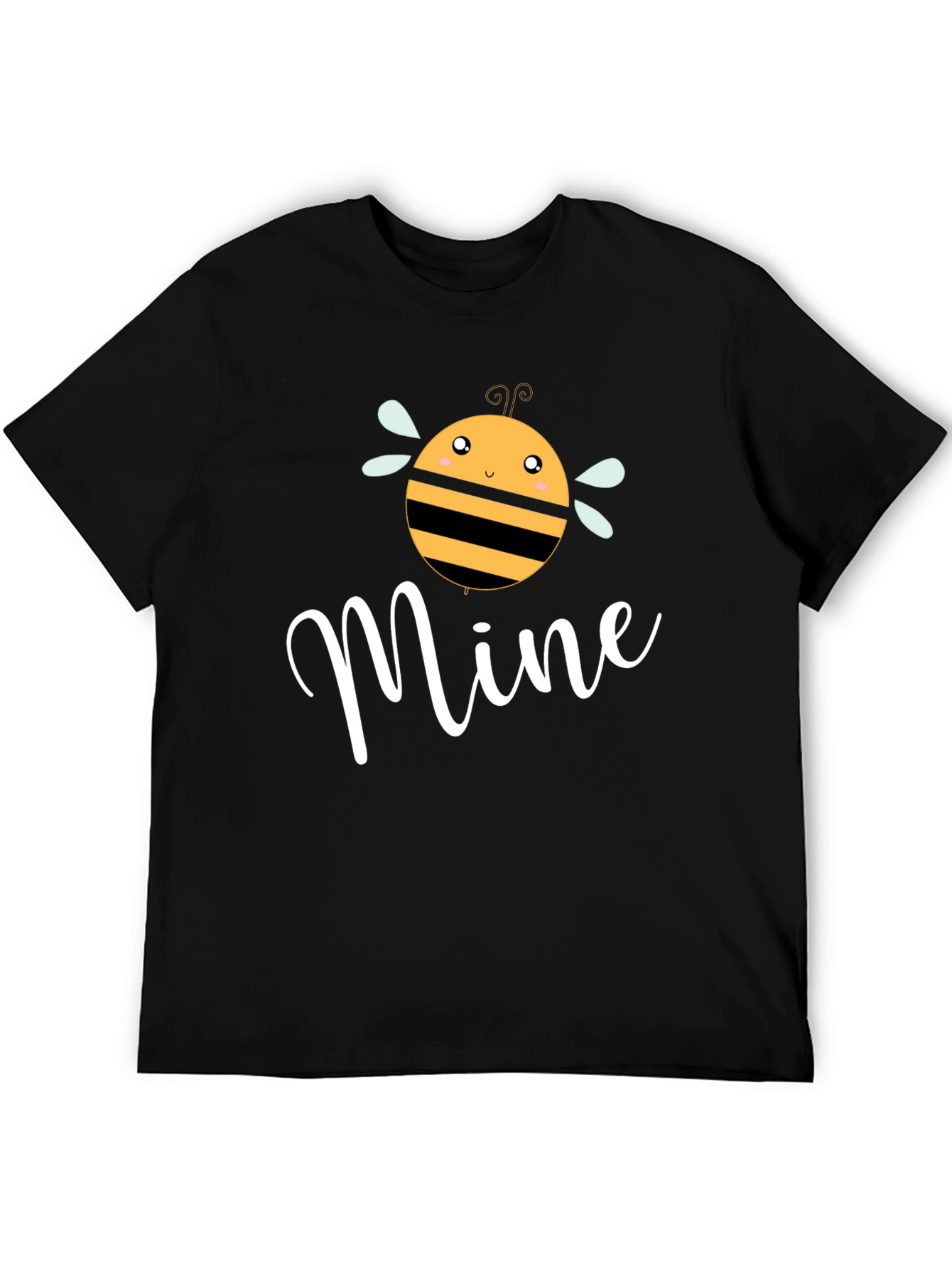 Bee Mine Graphic T-Shirt - Cute Valentines Day Tee