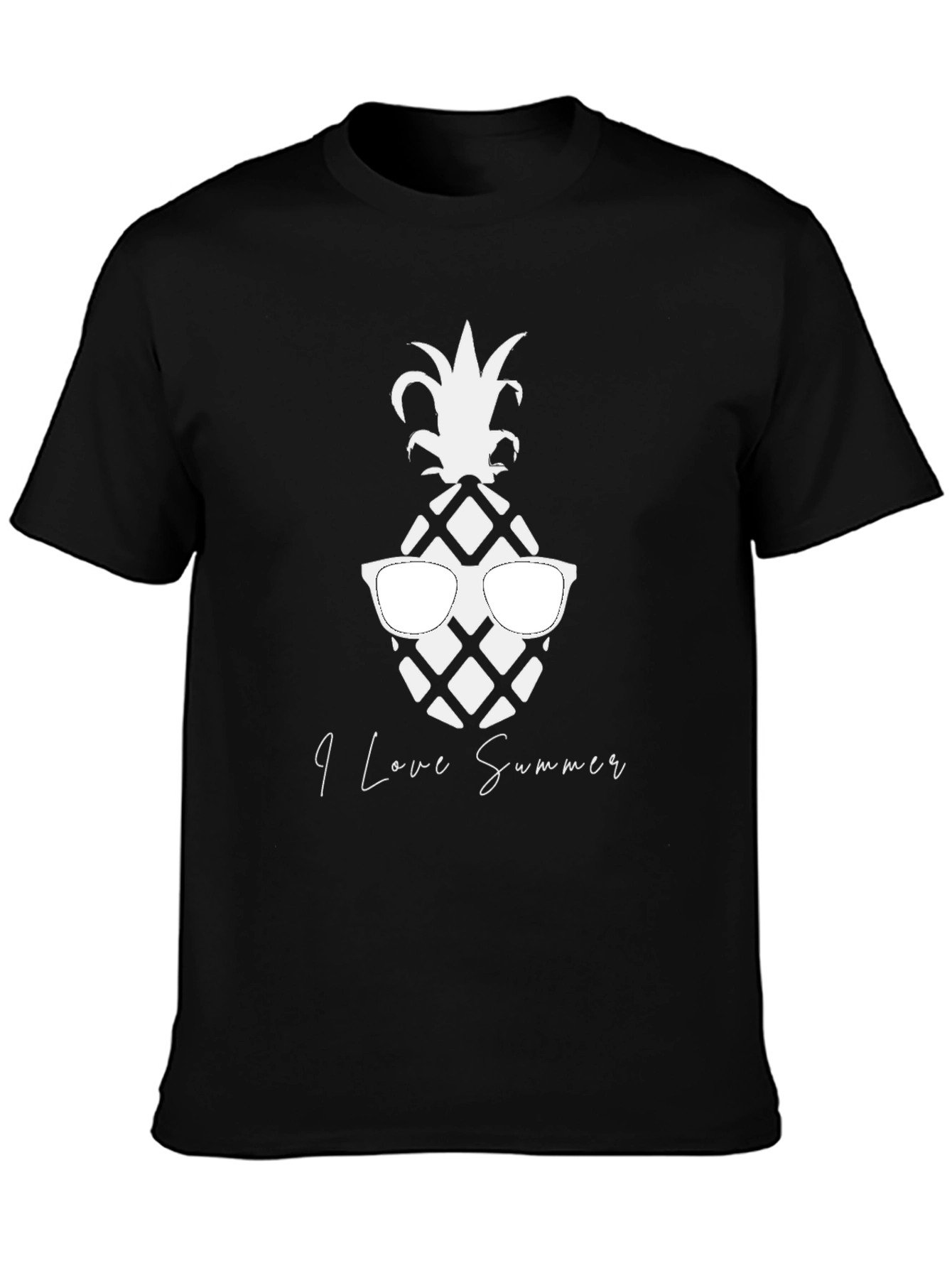 Pineapple Sunglasses Graphic Tee - Summer Vibes