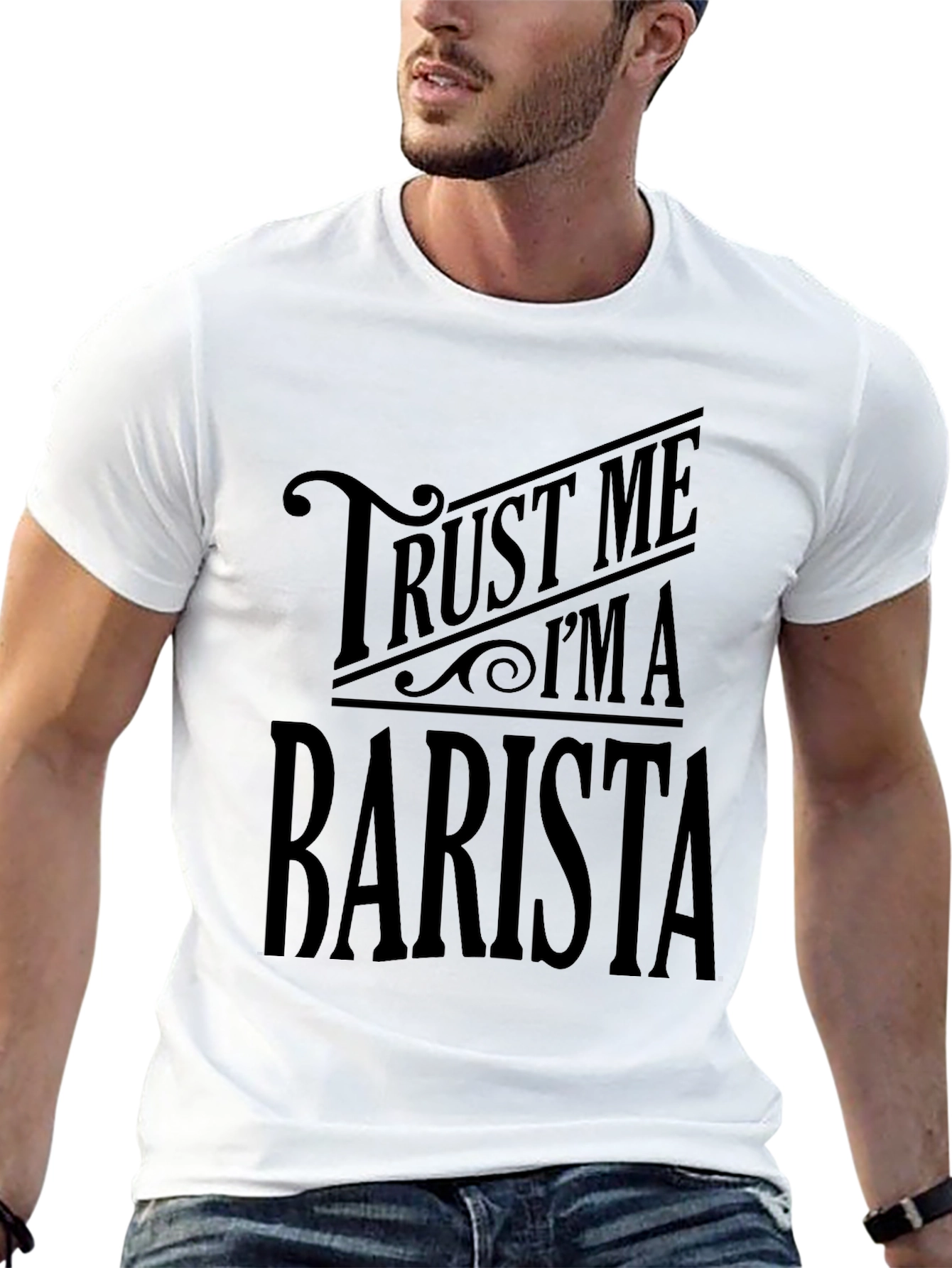 Trust Me Im A Barista Black T-Shirt