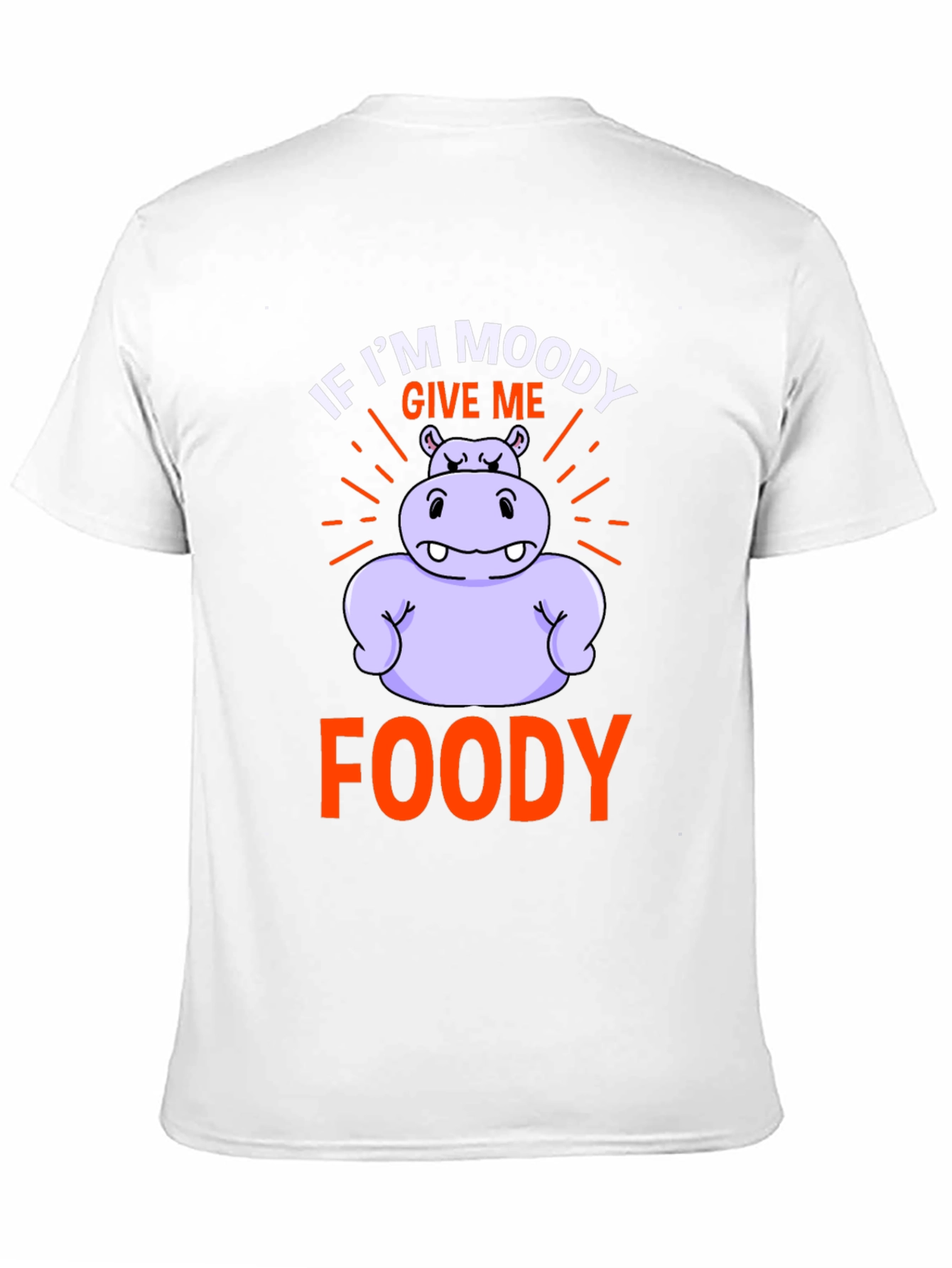 Moody Foody Hippo Graphic Tee