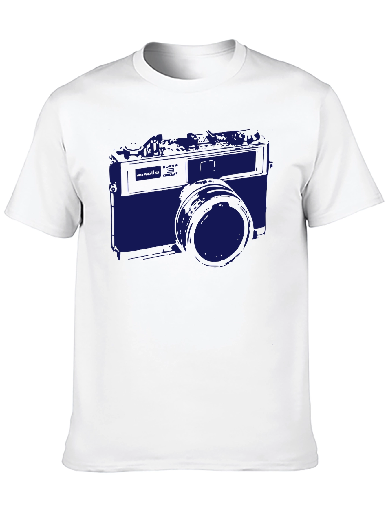 Retro Camera Graphic Tee - Classic Style