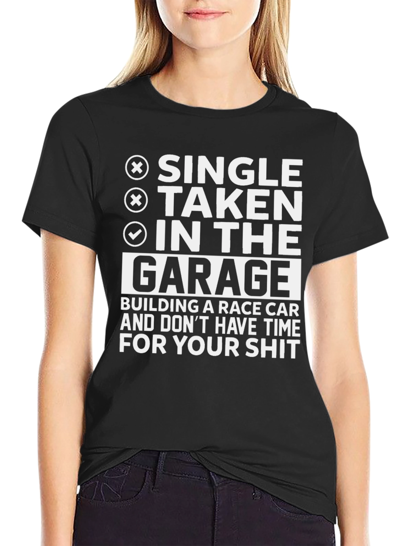 In the Garage Race Car T-Shirt - Mens
