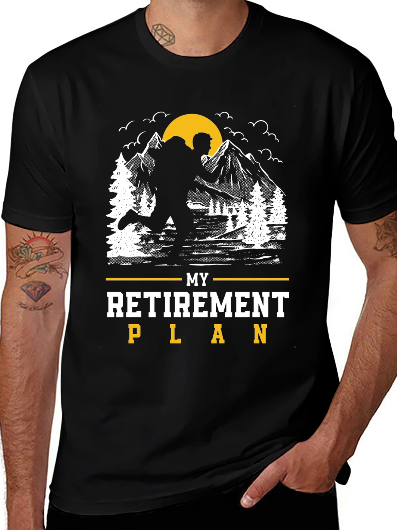 My Retirement Plan Hiking Graphic Tee